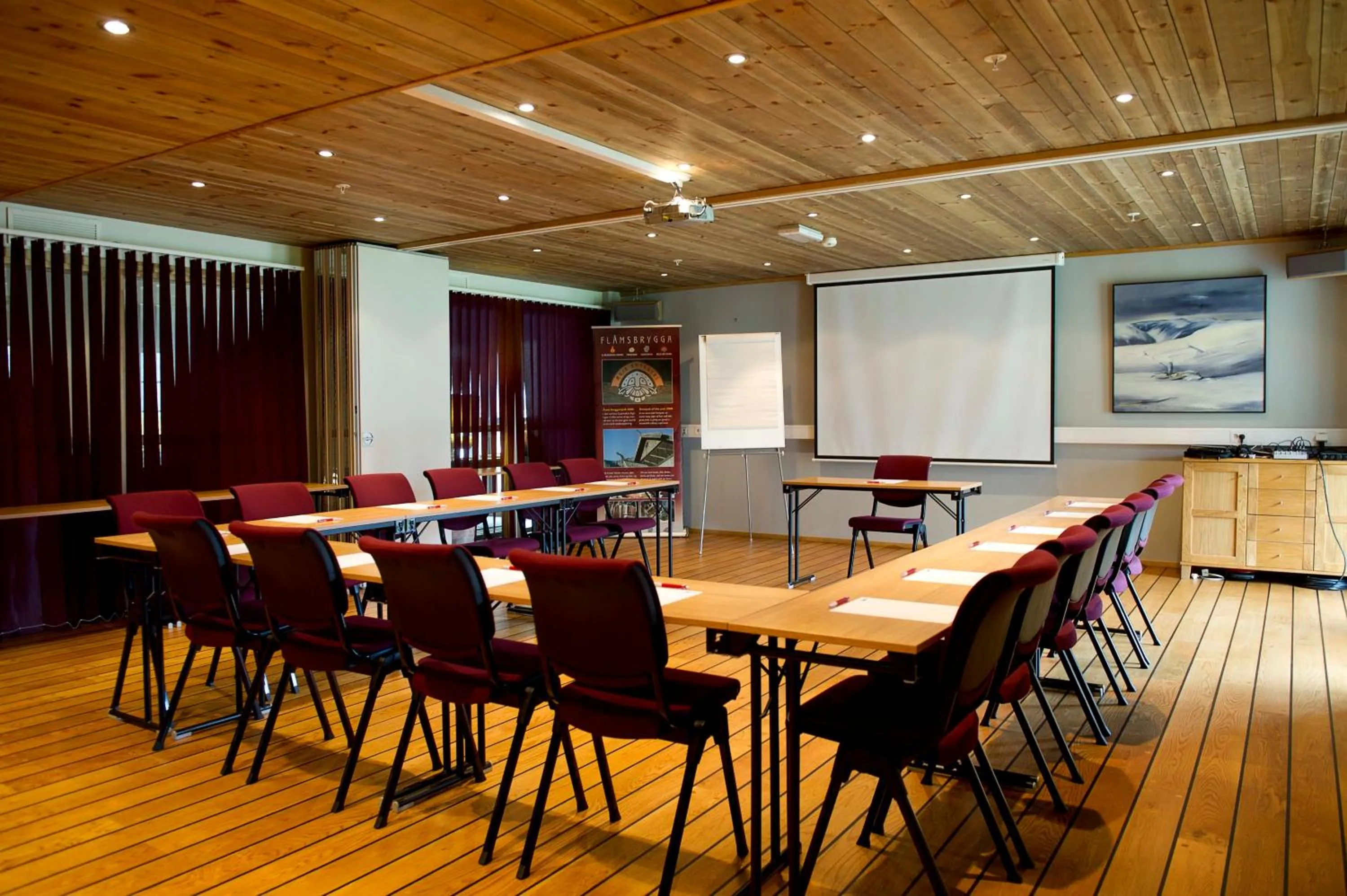 Meeting/conference room in Flåmsbrygga Hotel