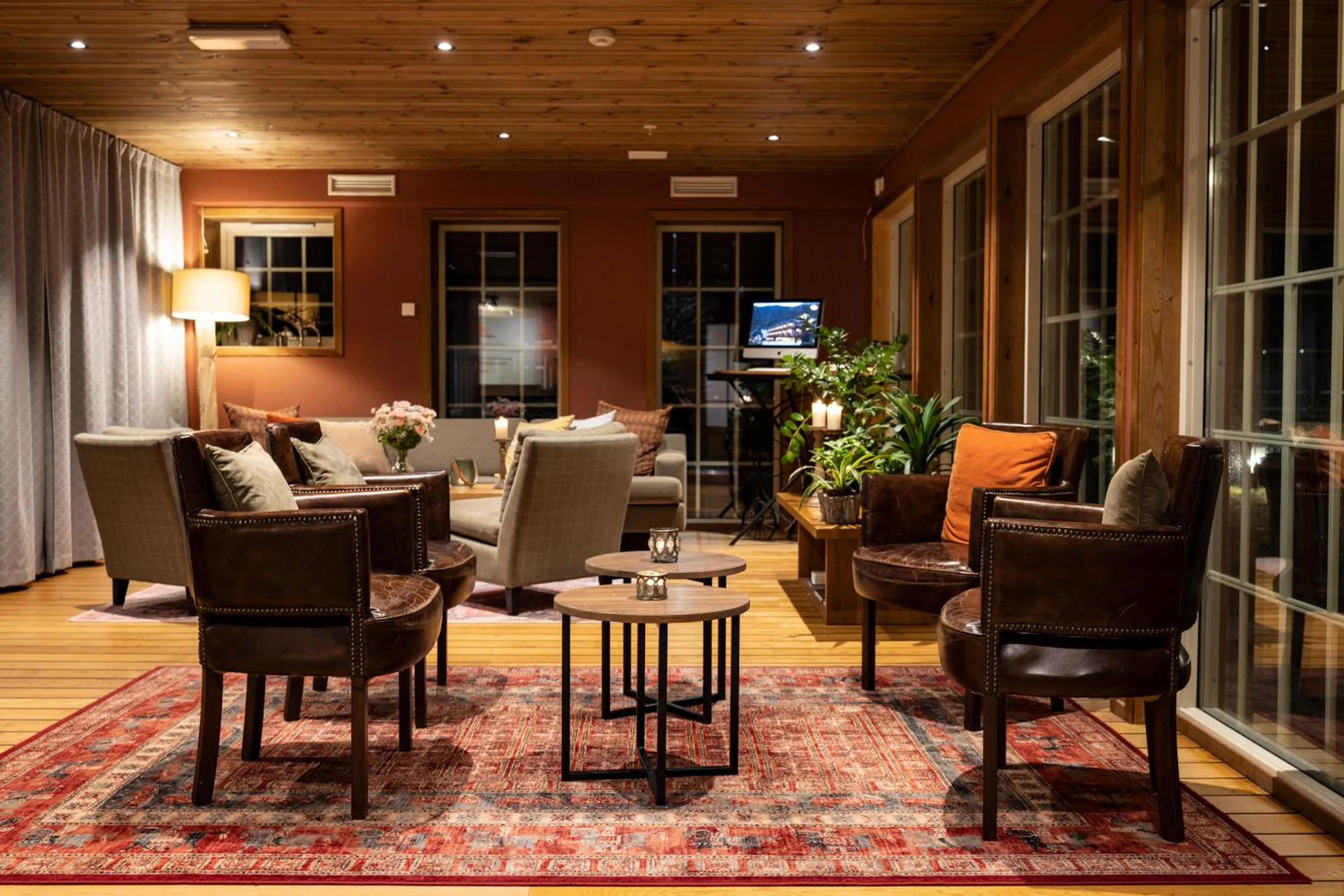 Lobby or reception in Flåmsbrygga Hotel