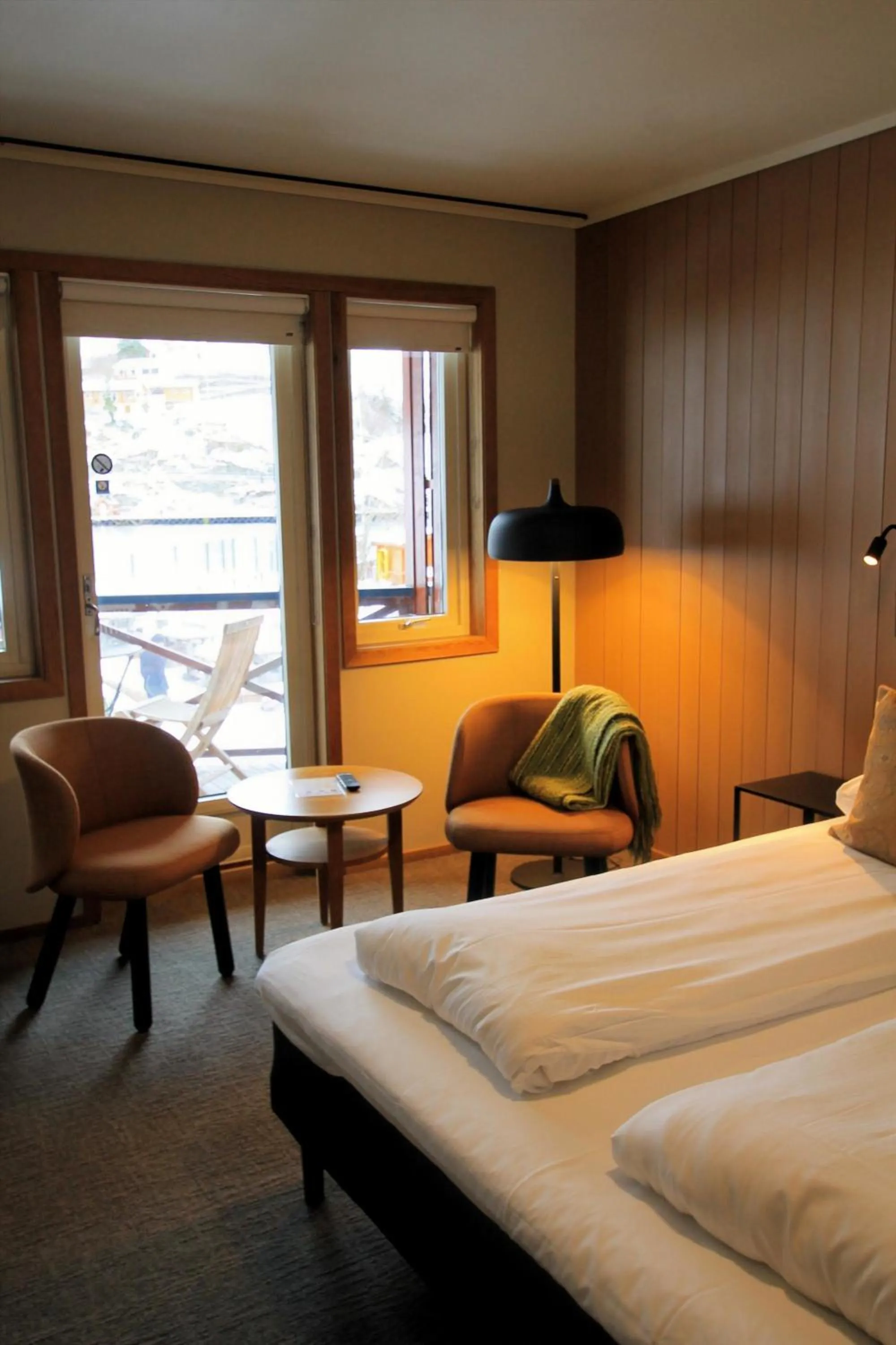 Bedroom, Bed in Flåmsbrygga Hotel