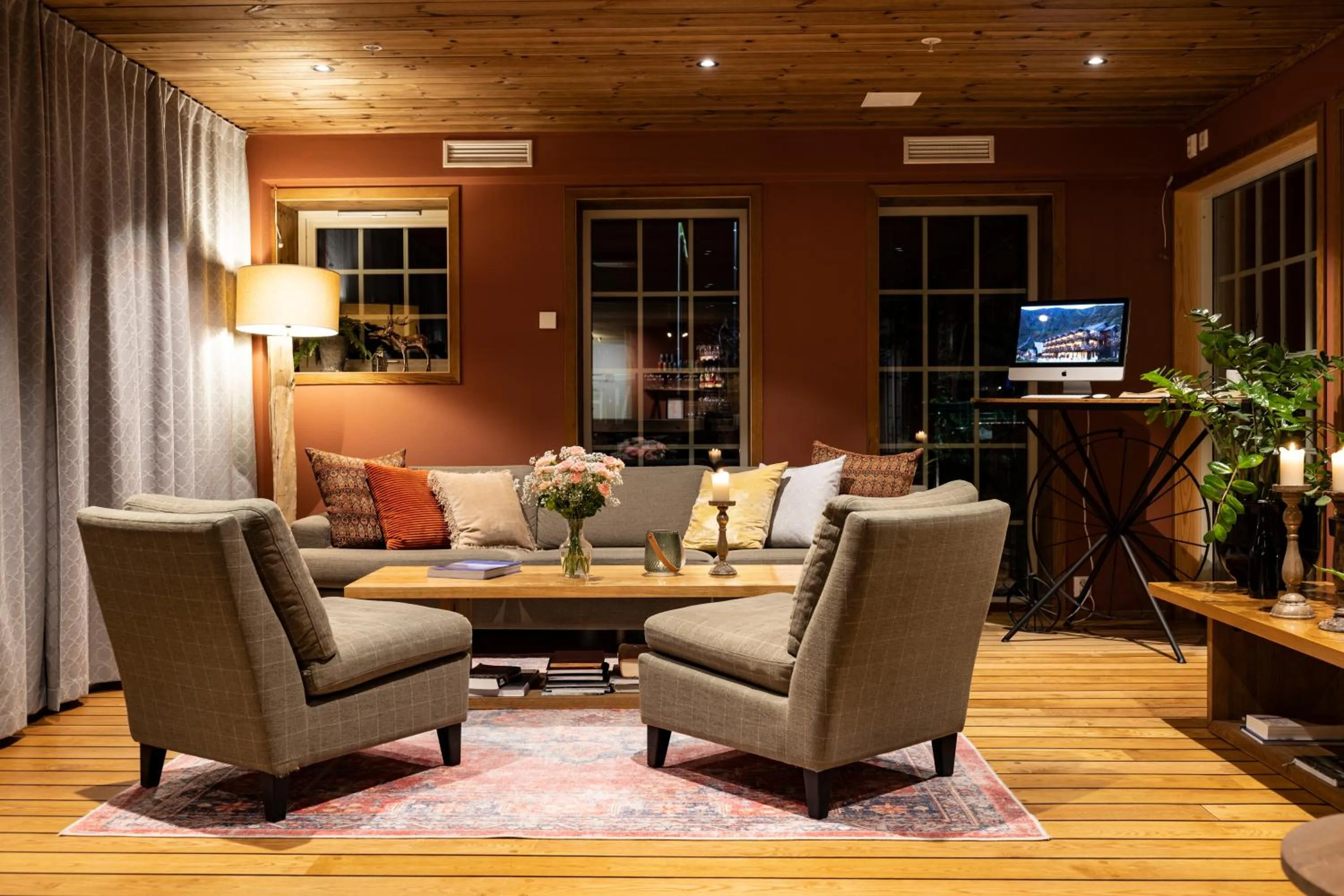 Lobby or reception in Flåmsbrygga Hotel