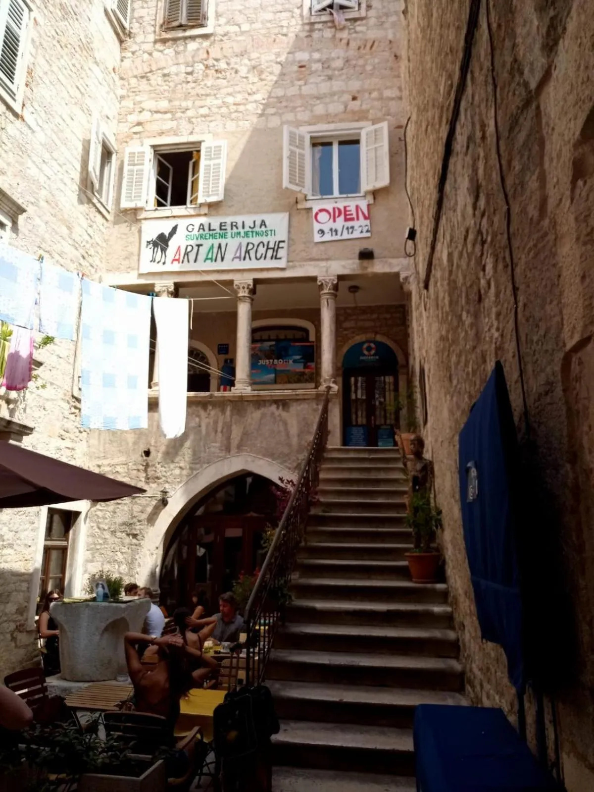 Facade/entrance in Gothic Palace Heritage