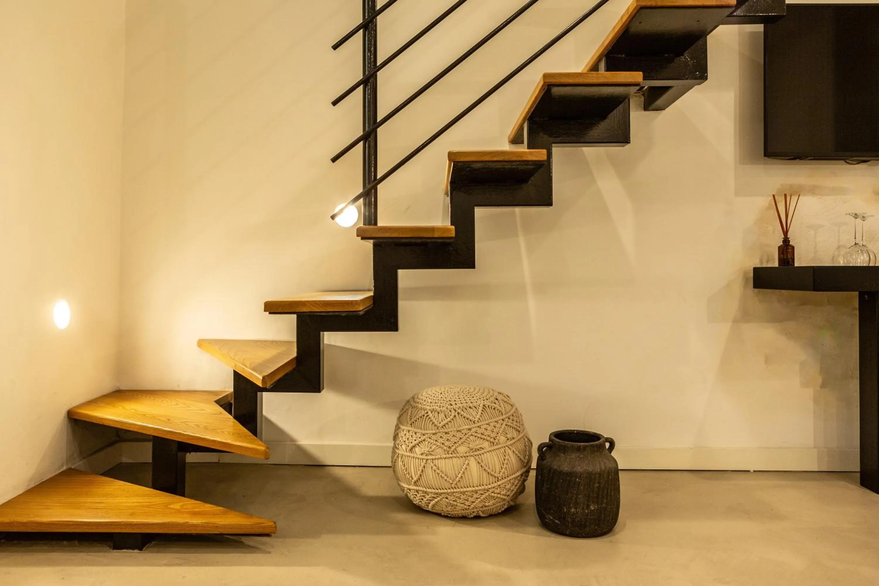 Seating area in ES Suites