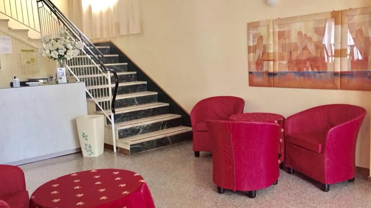 Lobby or reception in Hotel Madrid