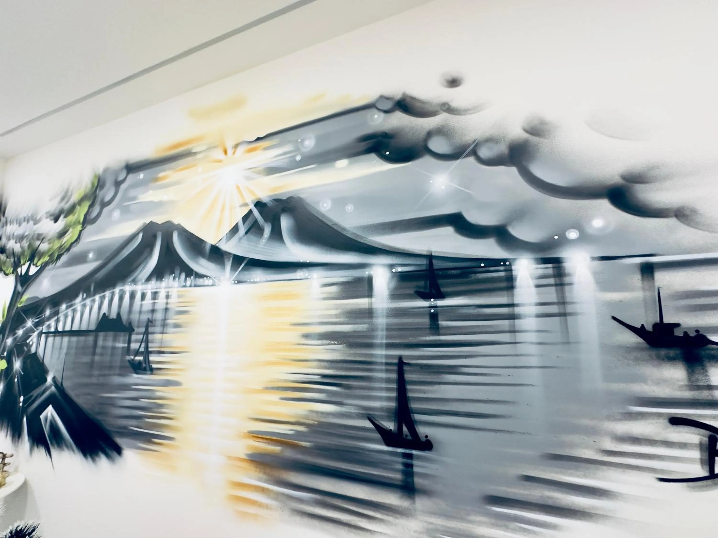 Decorative detail in B&B I Borbone