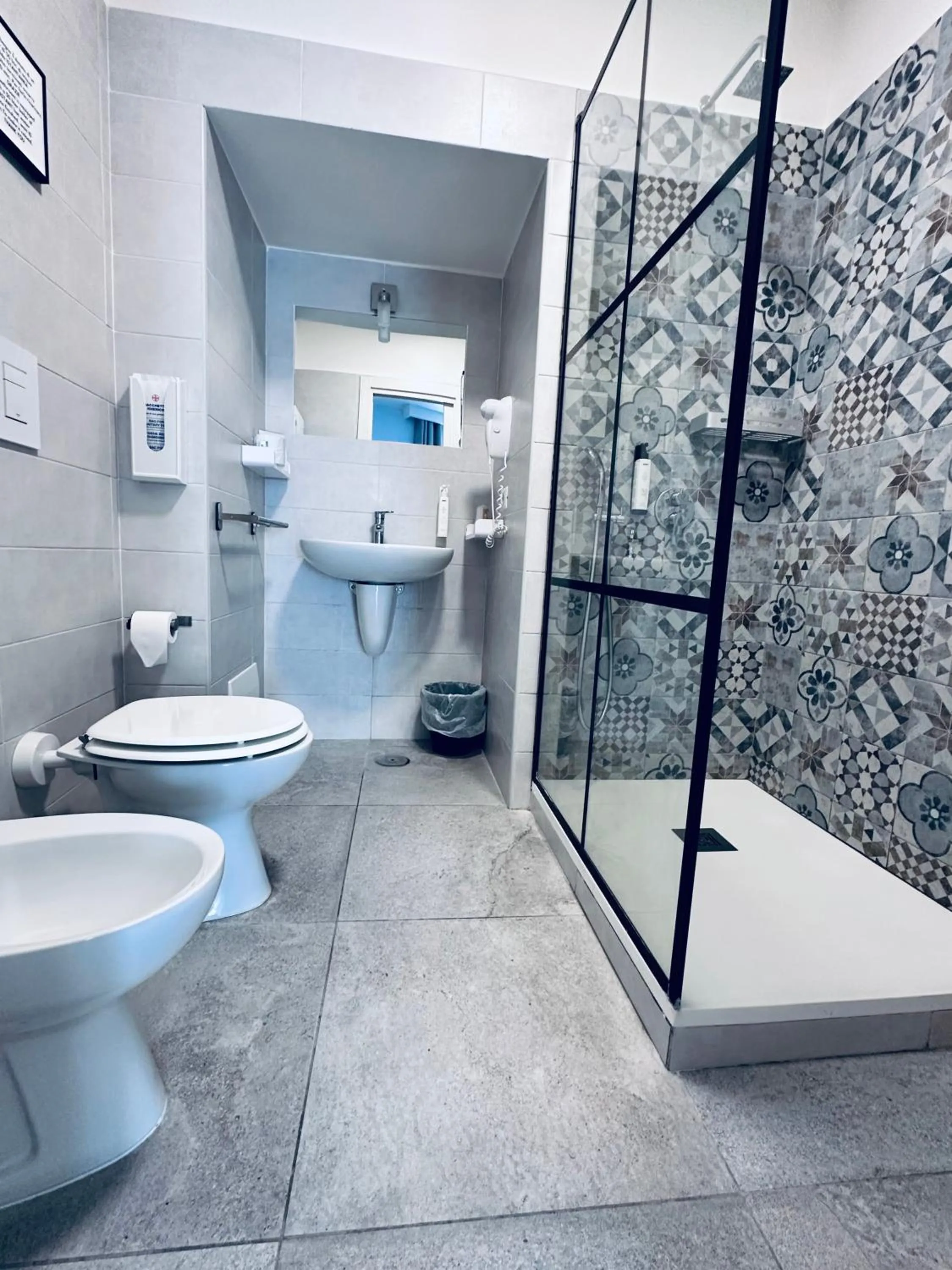 Bathroom in B&B I Borbone