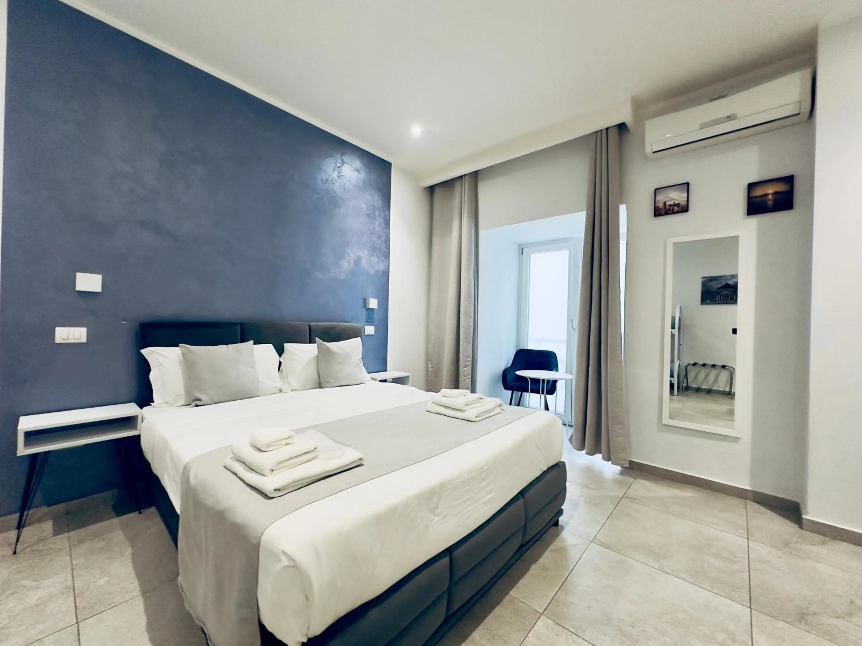 Bedroom, Bed in B&B I Borbone