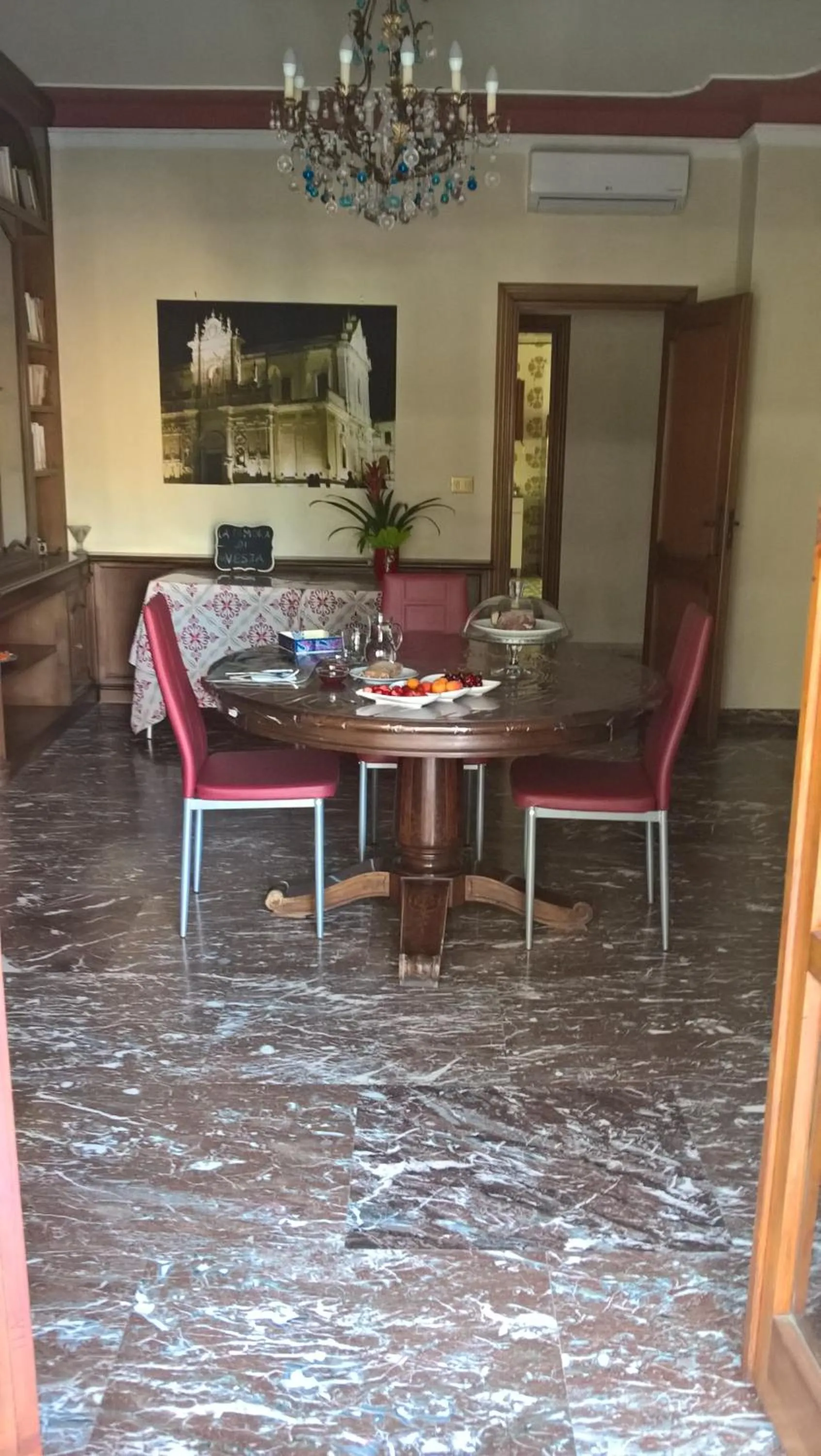 Dining area in La Dimora di Vesta