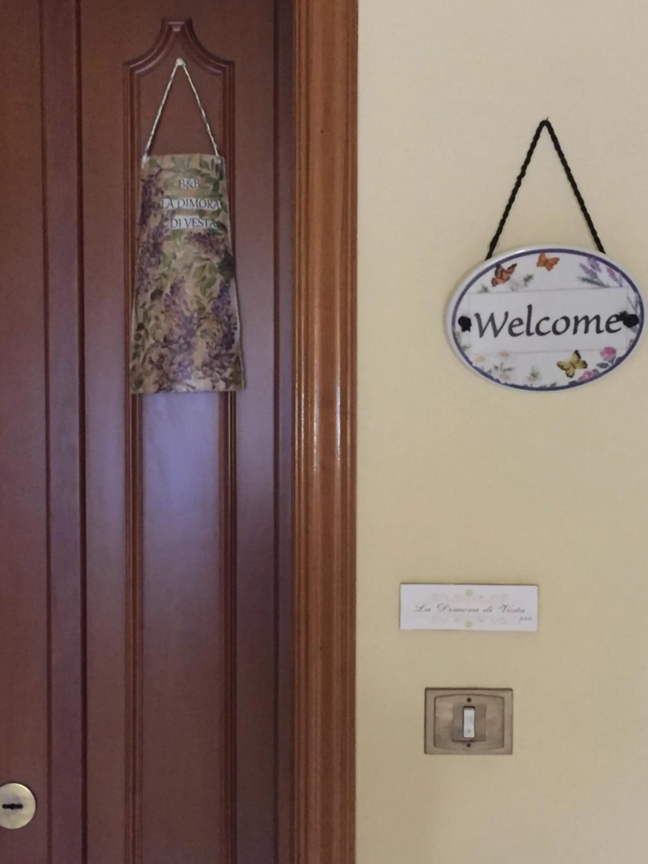 Facade/entrance in La Dimora di Vesta