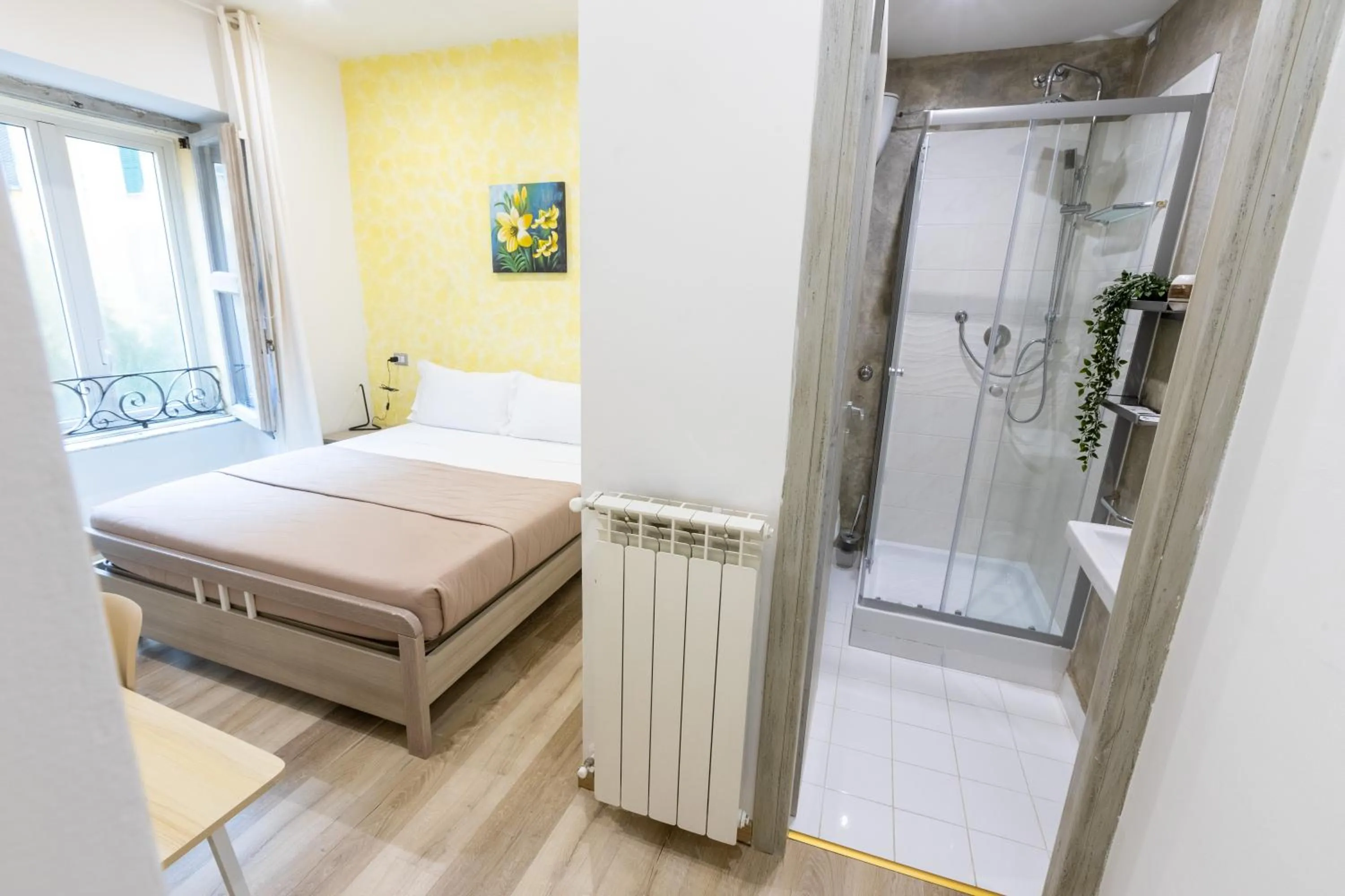 Bathroom, Bed in La Vite Vaticana