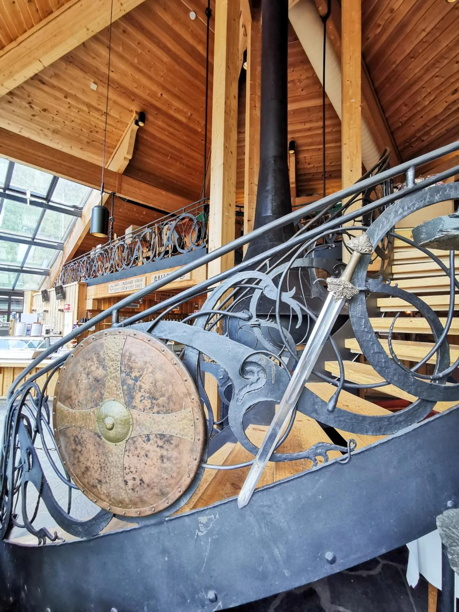 Restaurant/places to eat in Gudvangen Fjordtell