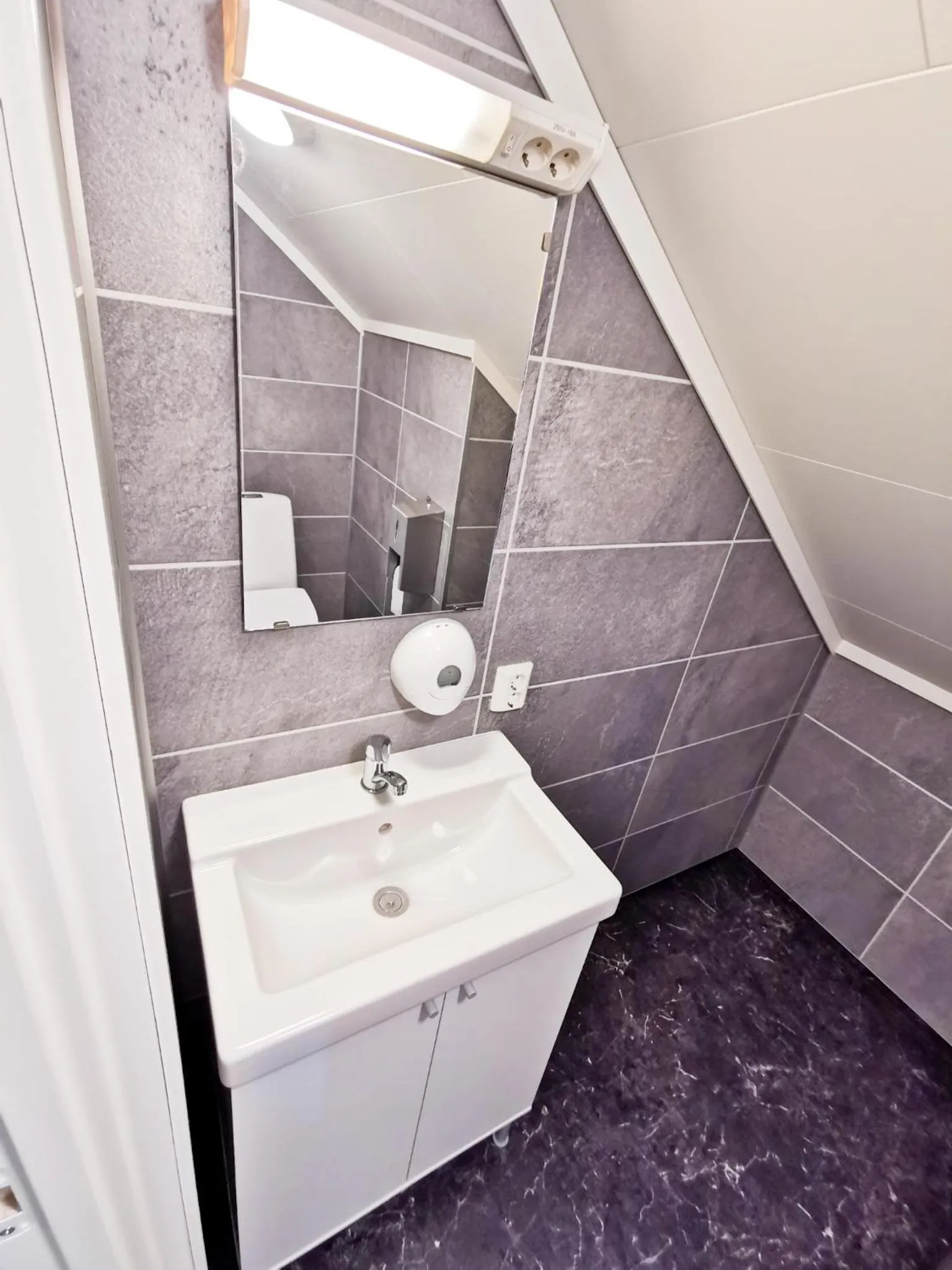 Bathroom in Gudvangen Fjordtell