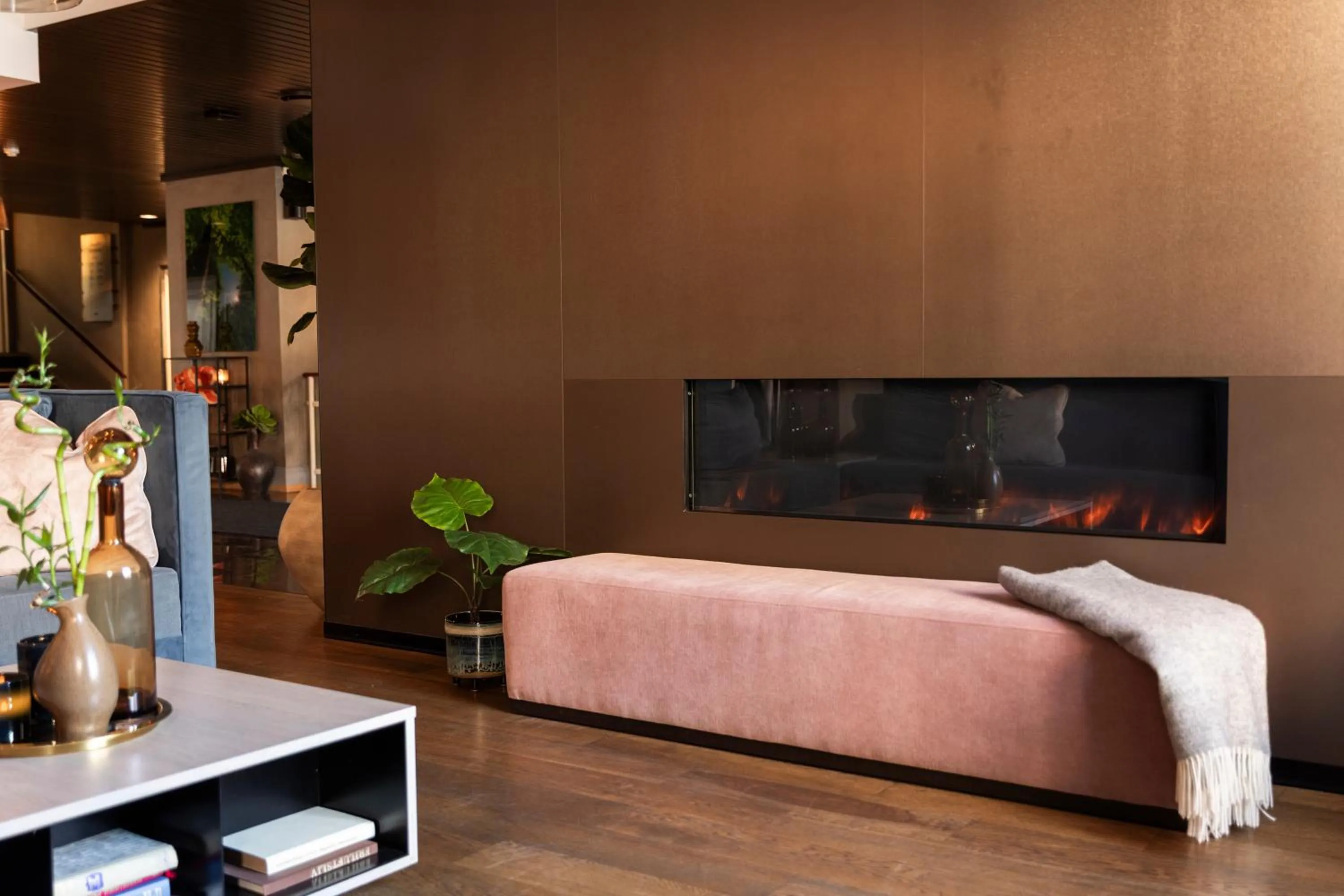 Lobby or reception, Bed in Home Hotel Atlantic