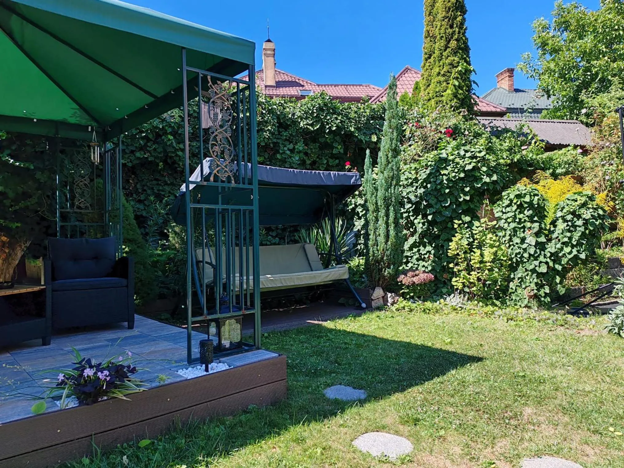 Garden in Villa-Hotel Escala