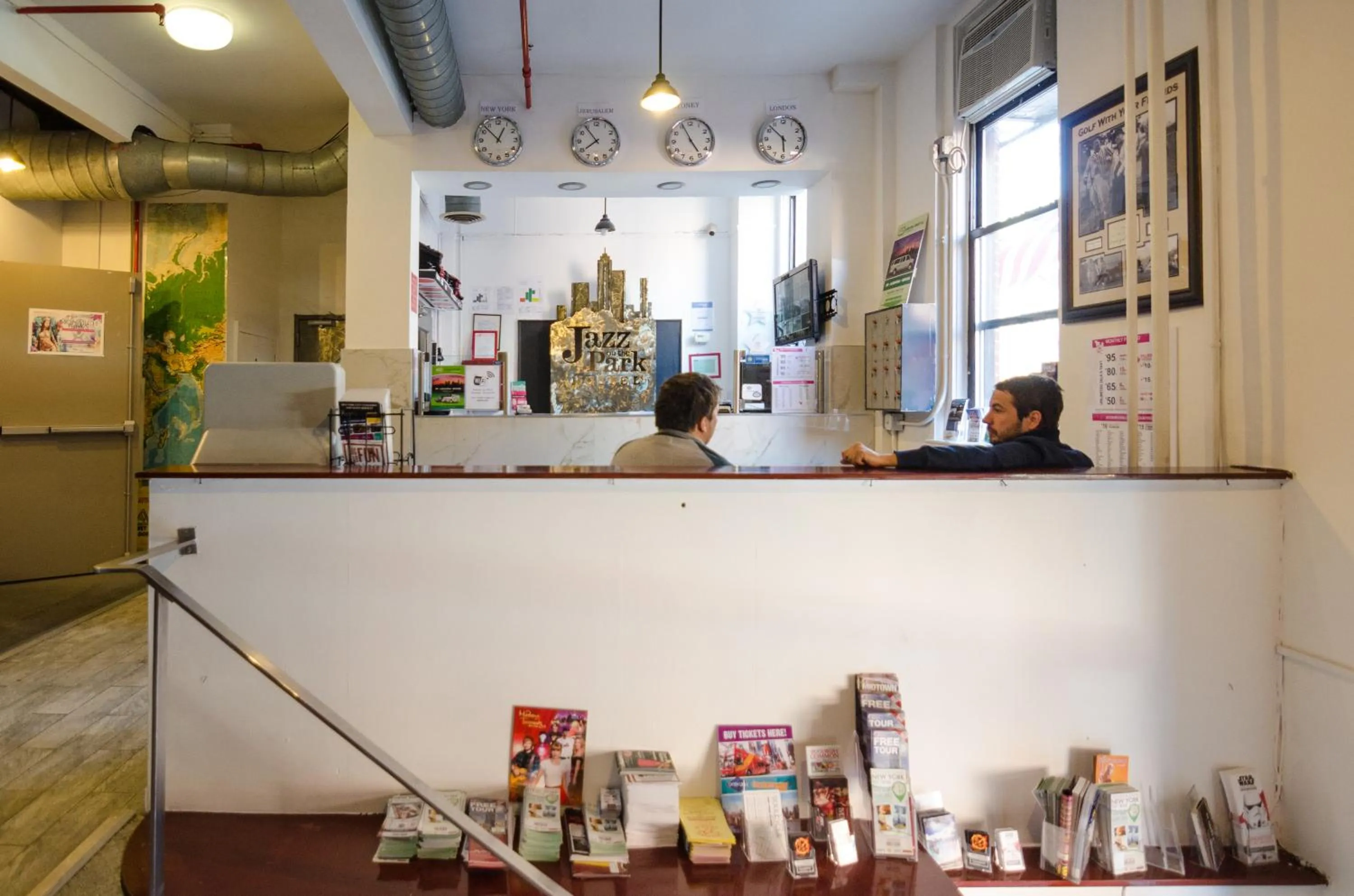 Lobby or reception, Lobby/Reception in Jazz on the Park Youth Hostel