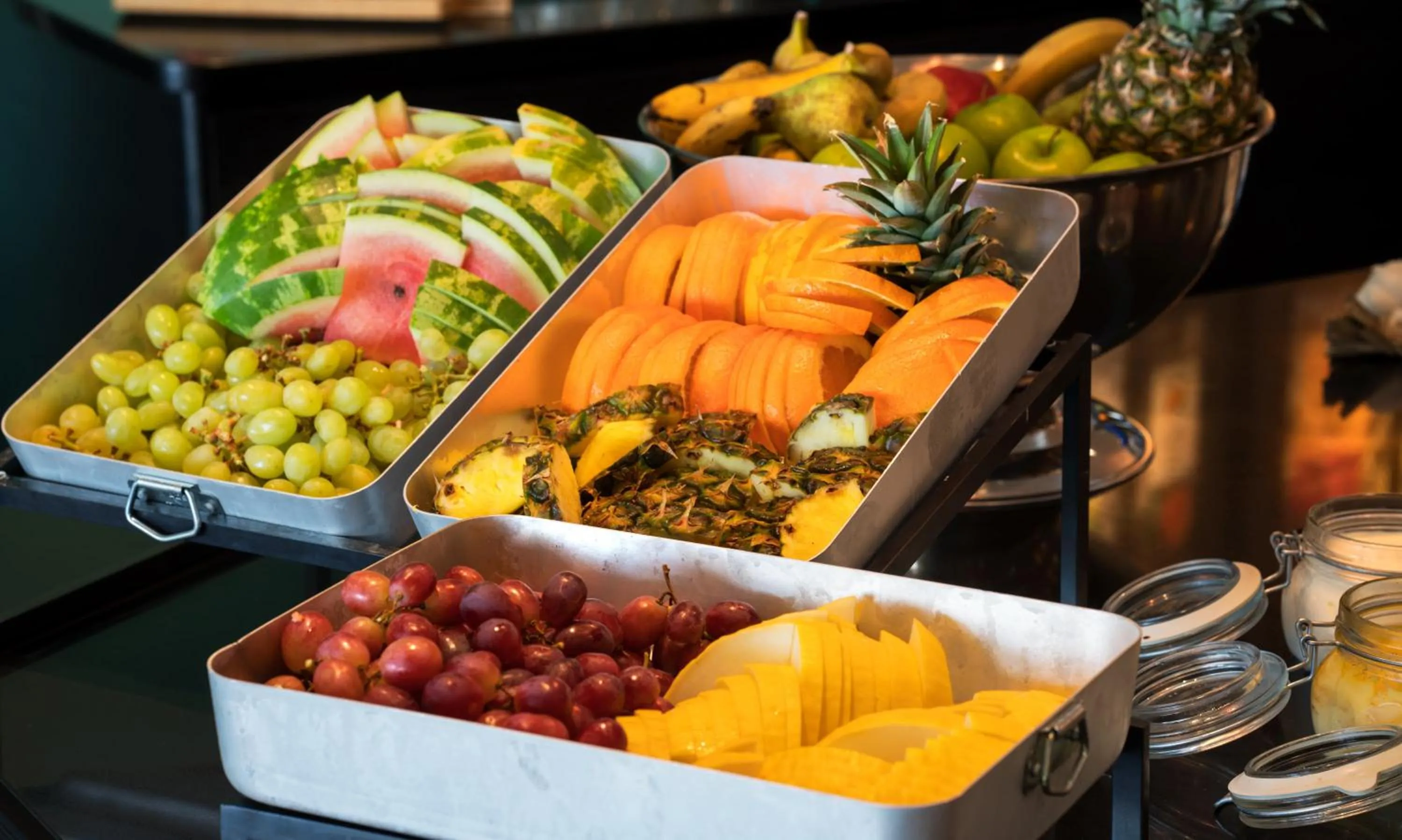 Buffet breakfast in Thon Hotel Gardermoen