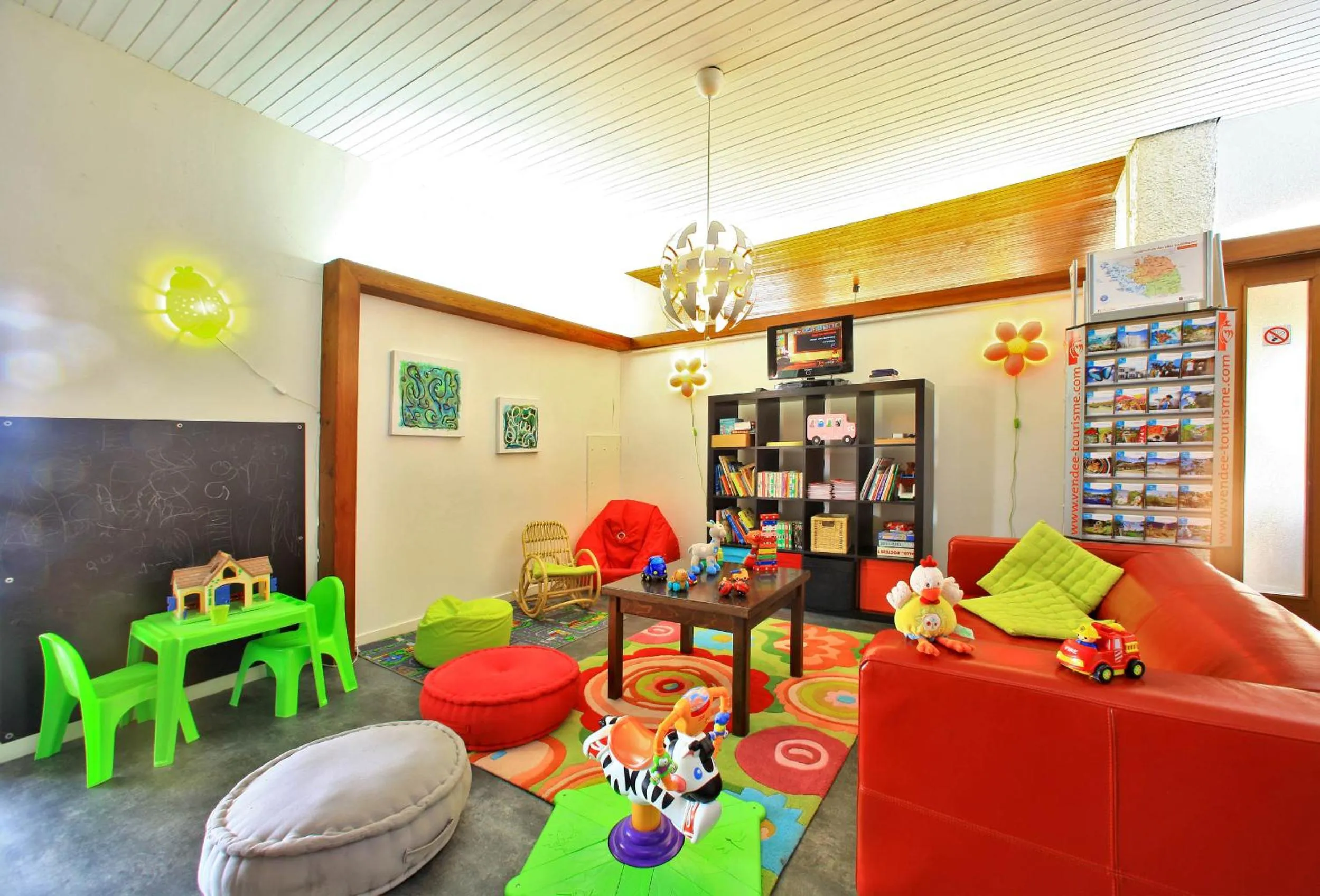 Seating area in Logis Les Cols Verts