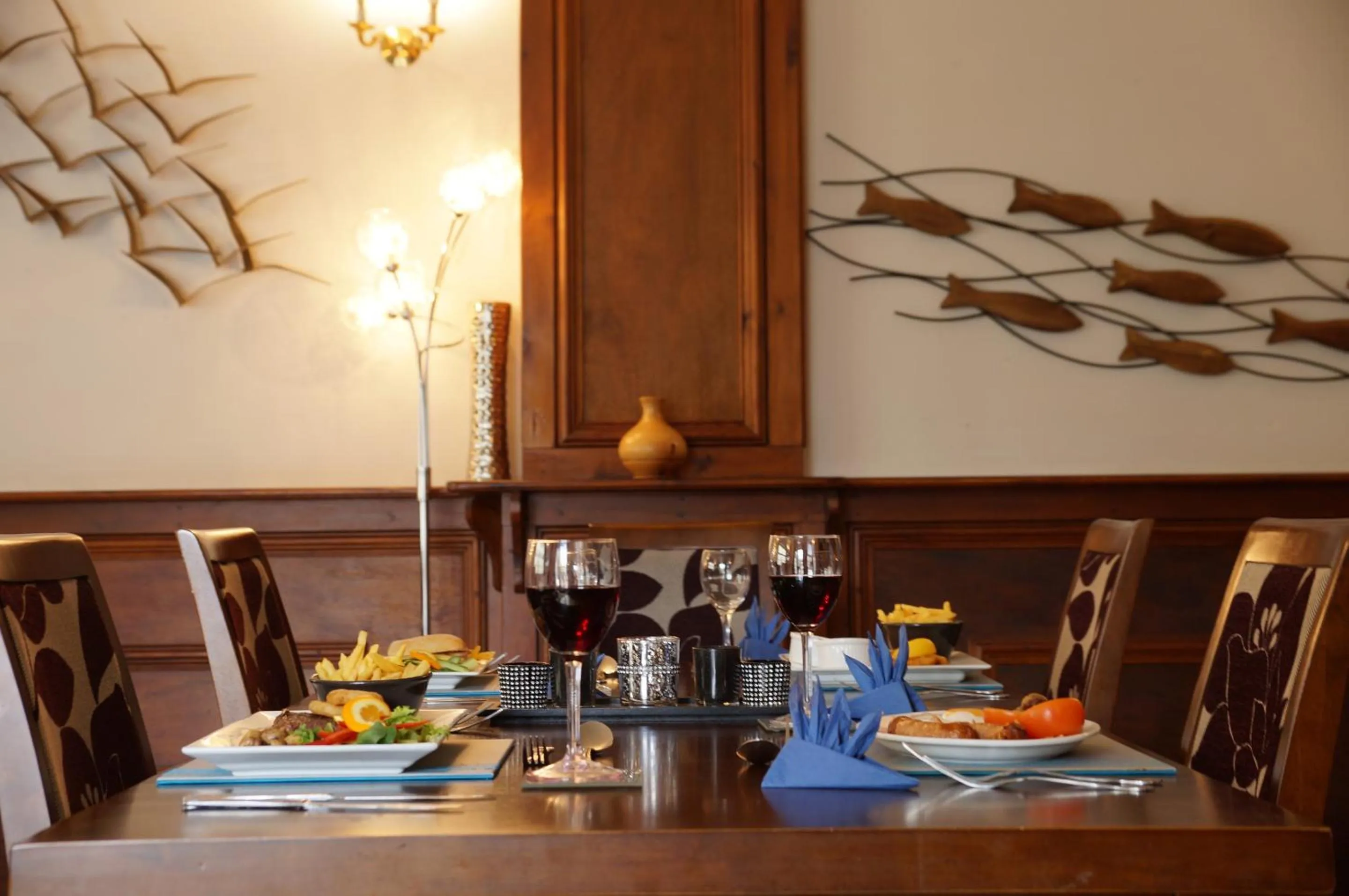 Dining area in The Eyre Court
