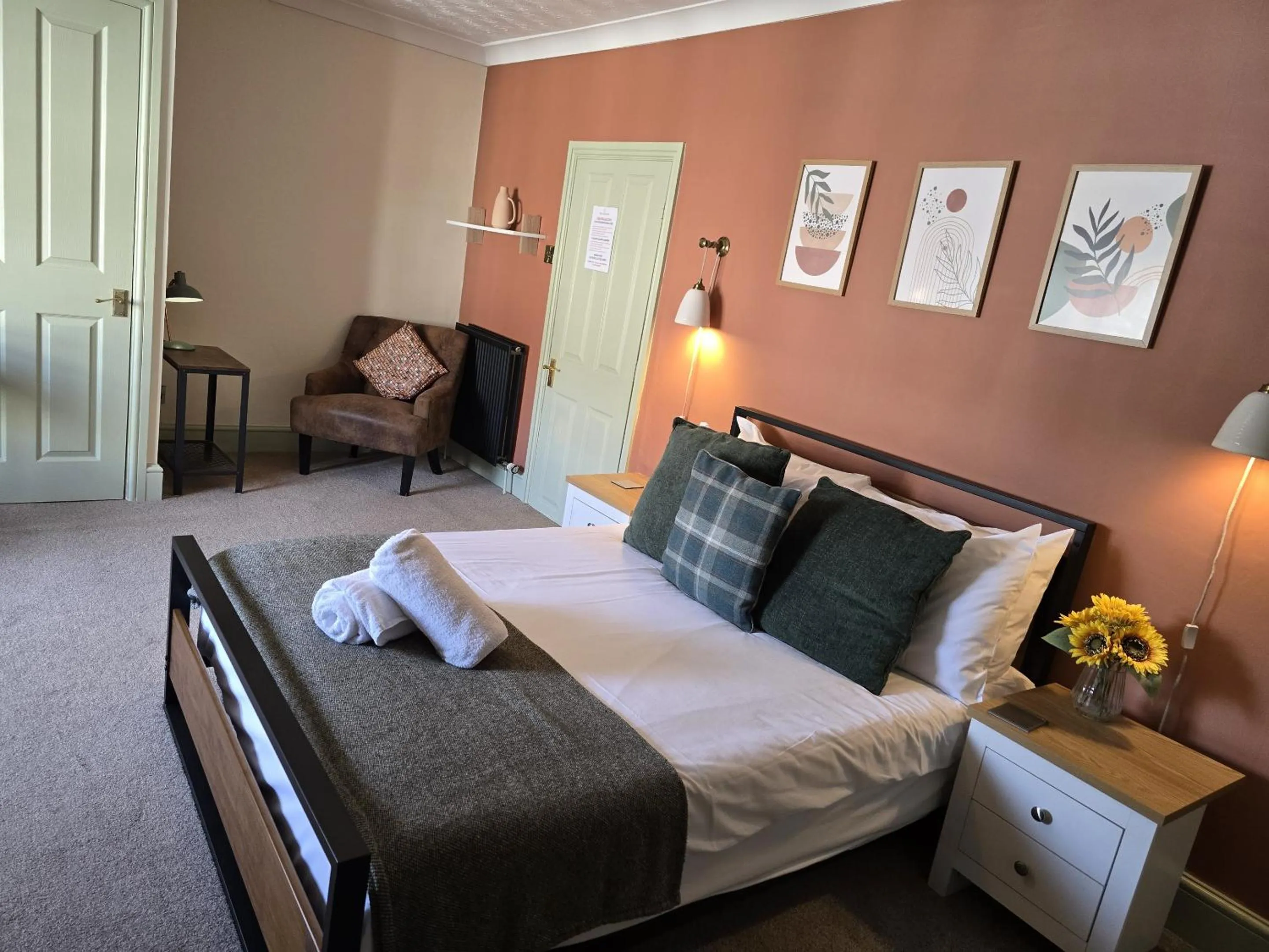 Bedroom in The Eyre Court