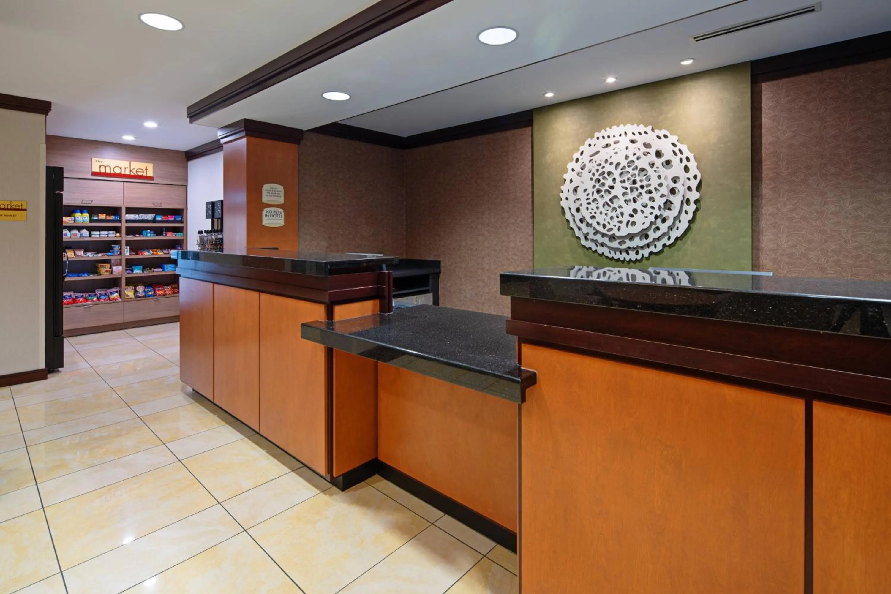 Lobby or reception in Fairfield Inn & Suites Seattle Bremerton