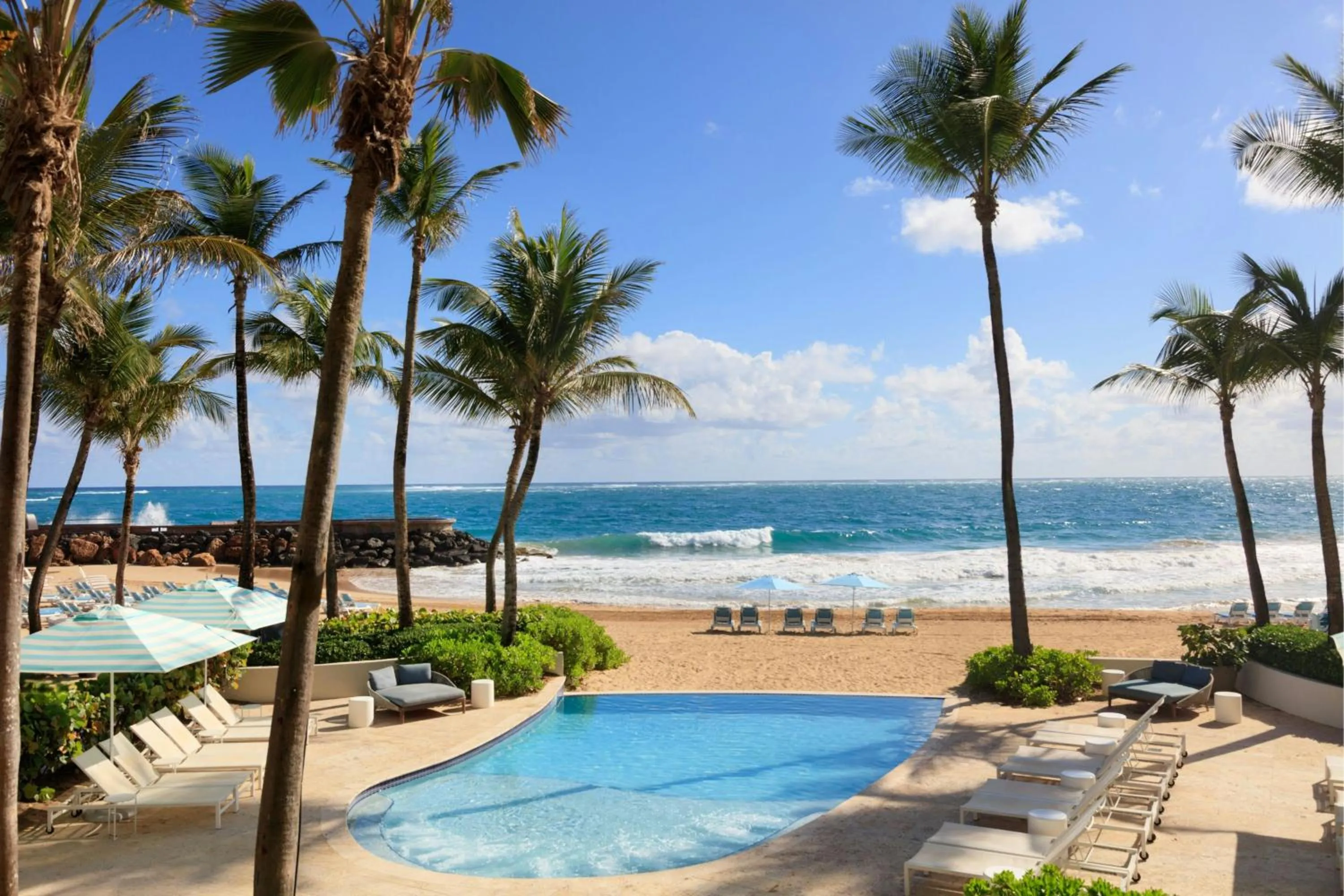 Swimming pool in La Concha Resort, Puerto Rico, Autograph Collection