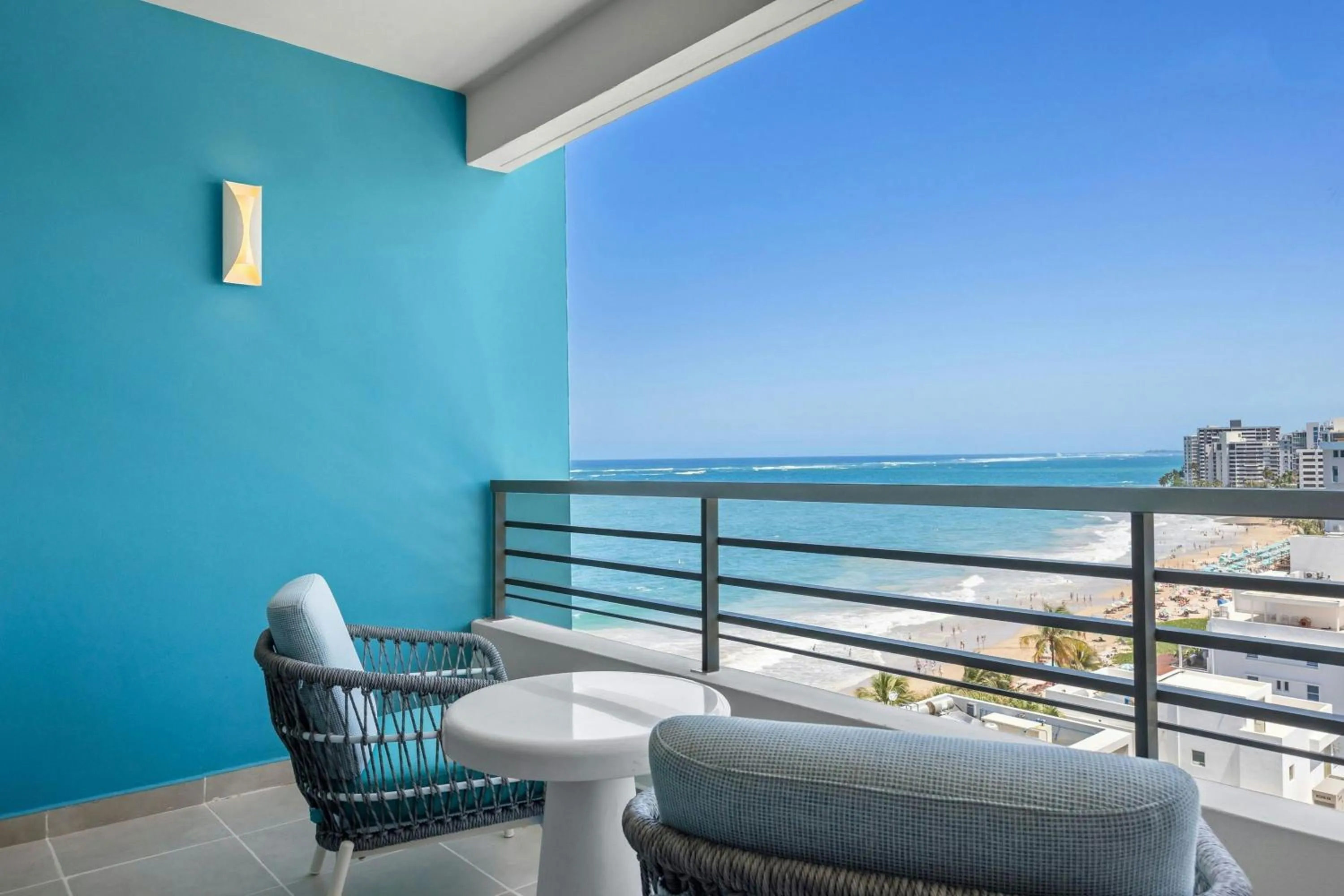 Bedroom in La Concha Resort, Puerto Rico, Autograph Collection