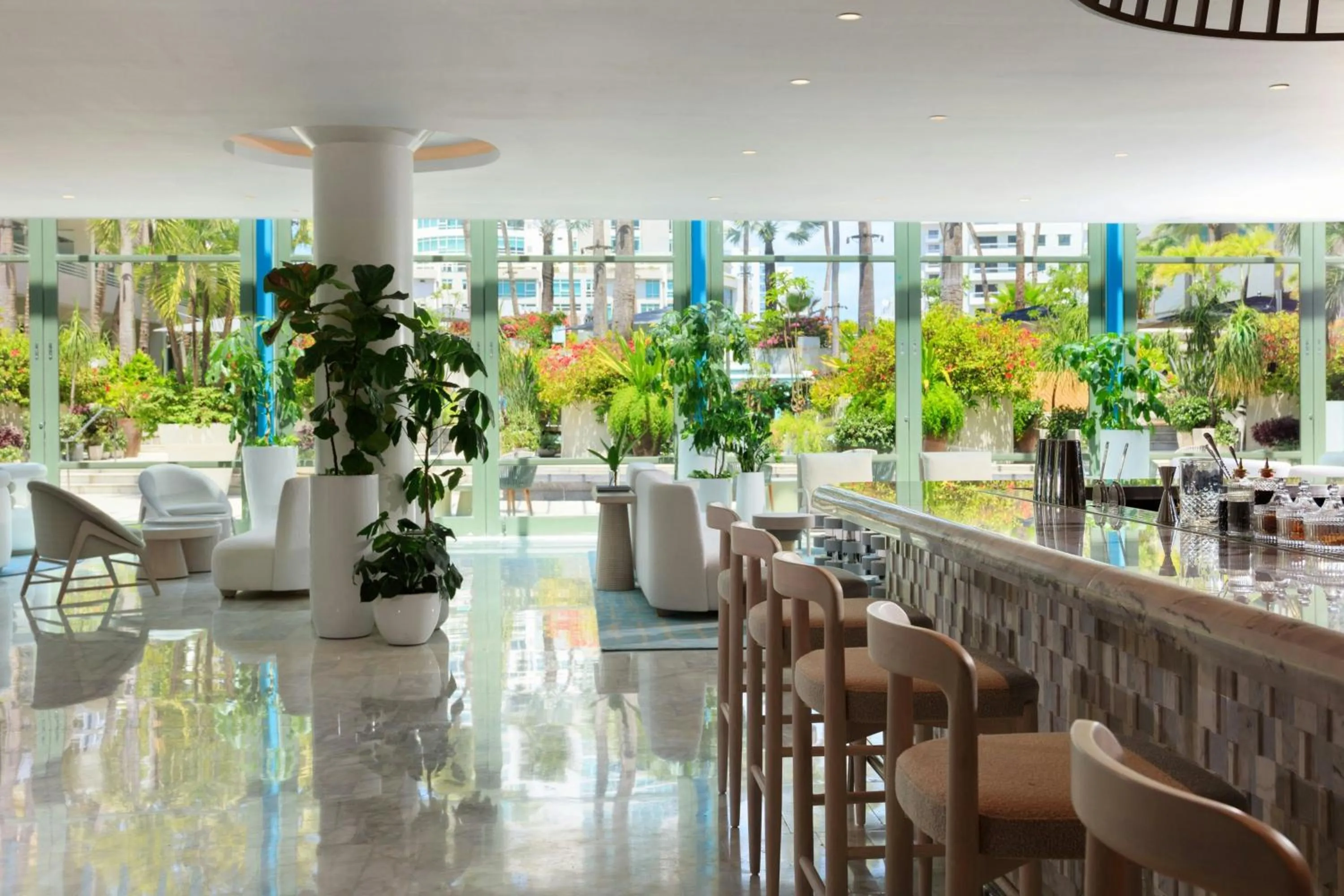 Lobby or reception in La Concha Resort, Puerto Rico, Autograph Collection