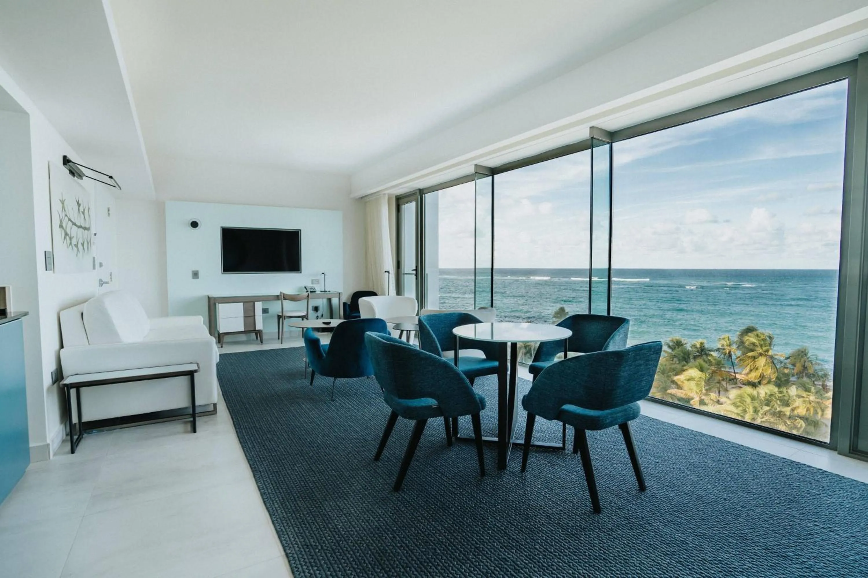Living room in La Concha Resort, Puerto Rico, Autograph Collection