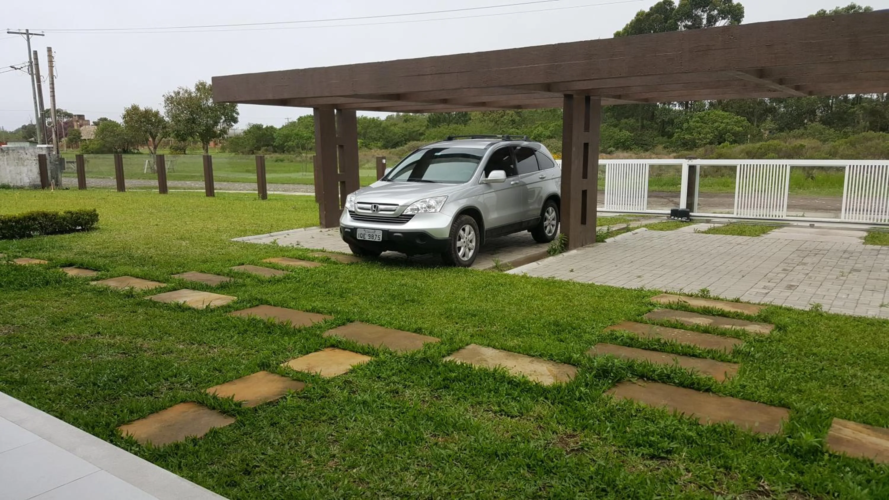 Garden view in Atlantida Park Residence