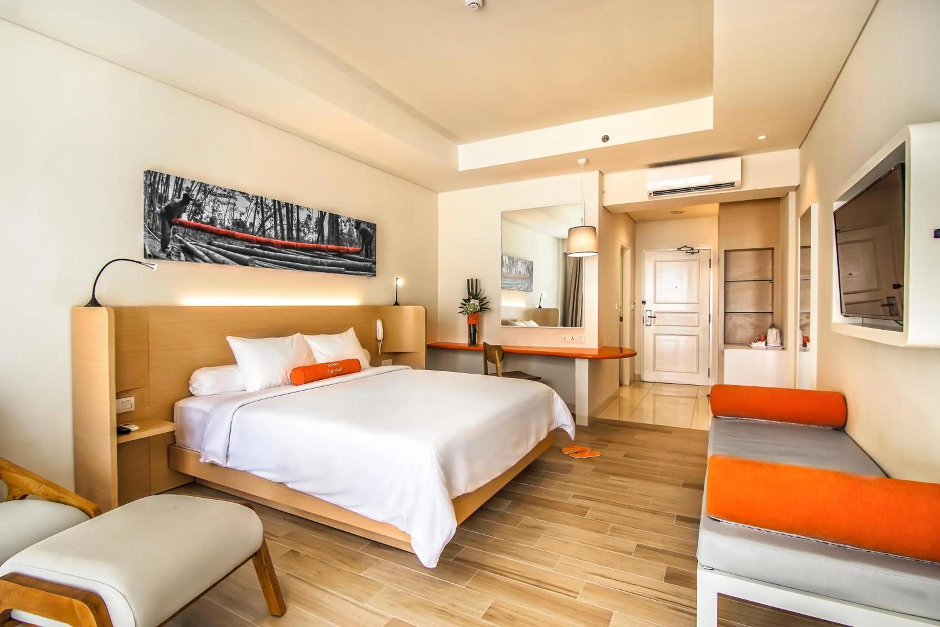 Bedroom, Bed in HARRIS Resort Batam Waterfront