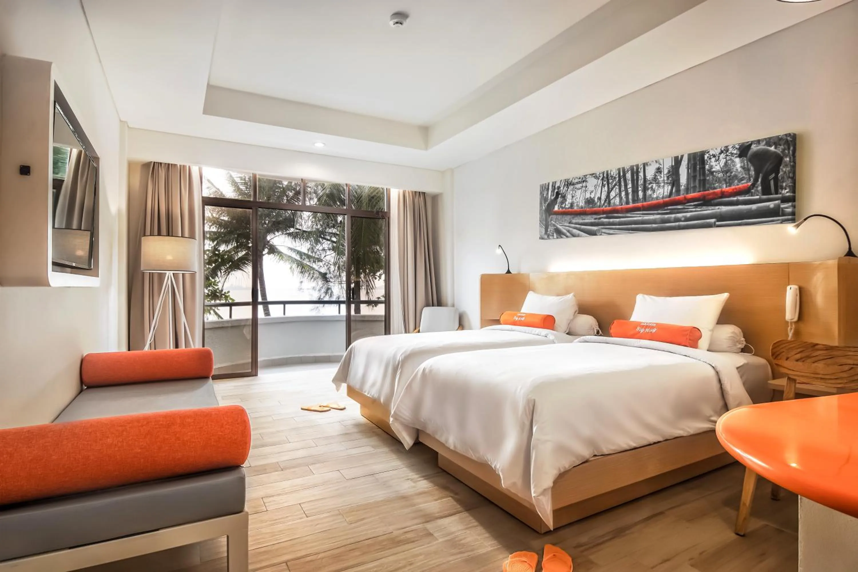 Bedroom, Bed in HARRIS Resort Batam Waterfront