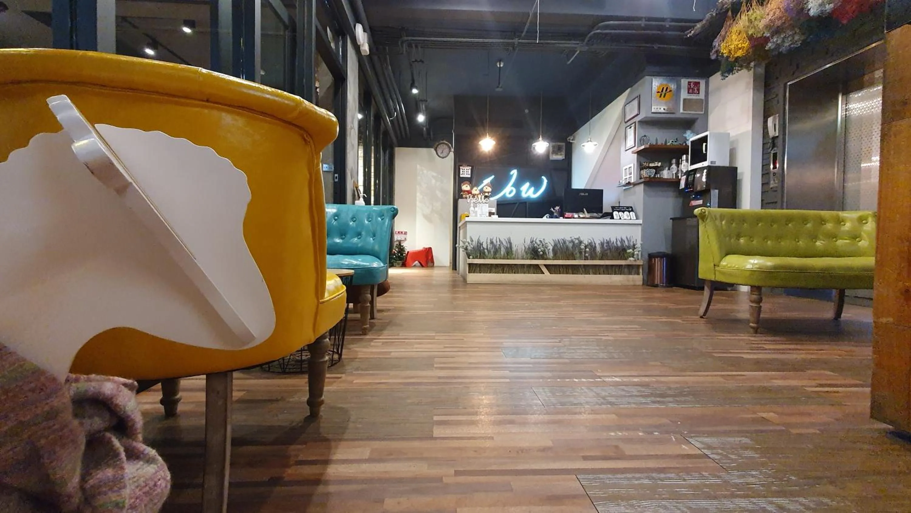 Lobby or reception in Slow Wow Hot Spring Hotel