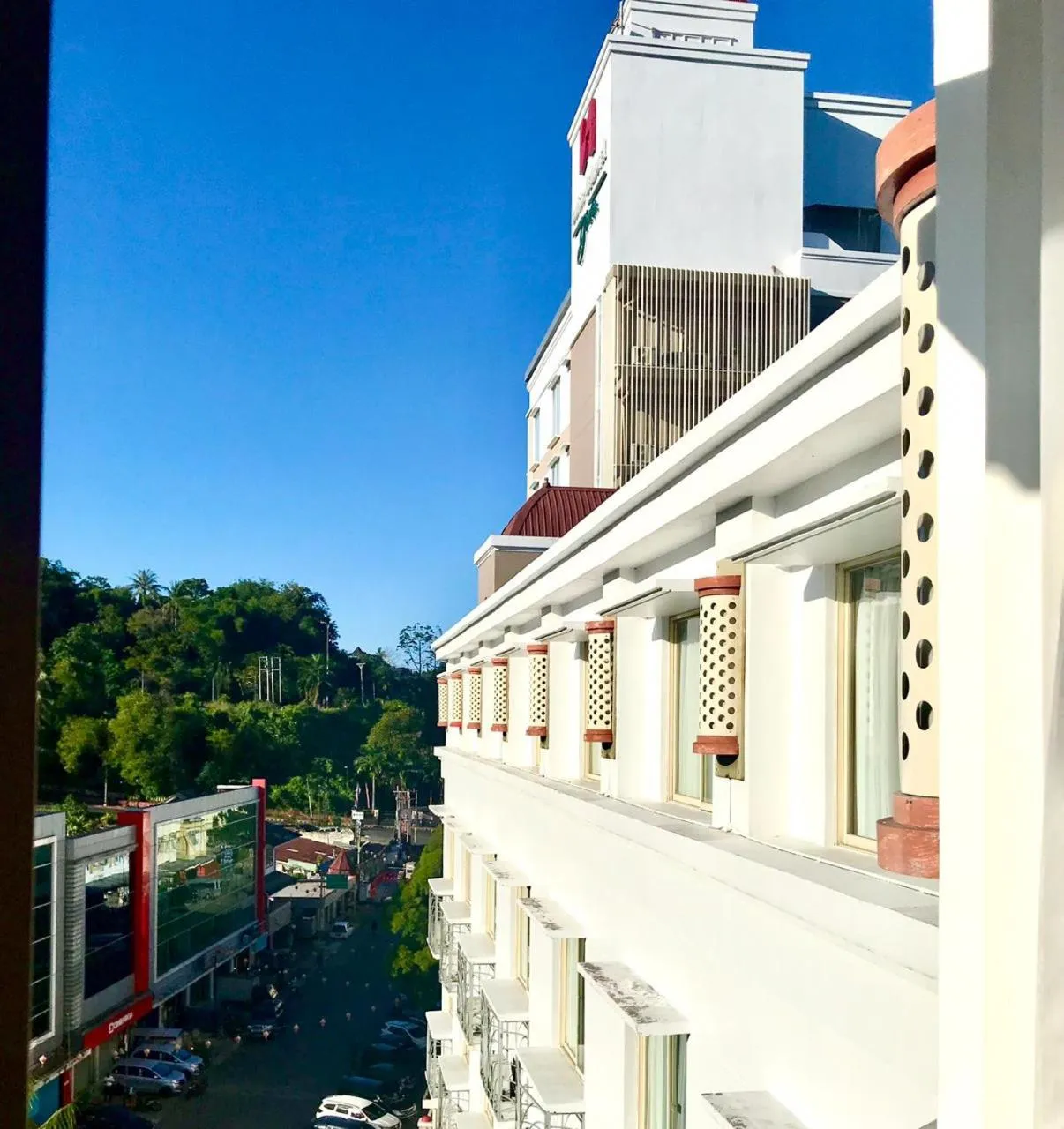 City view in Swiss-Belhotel Papua