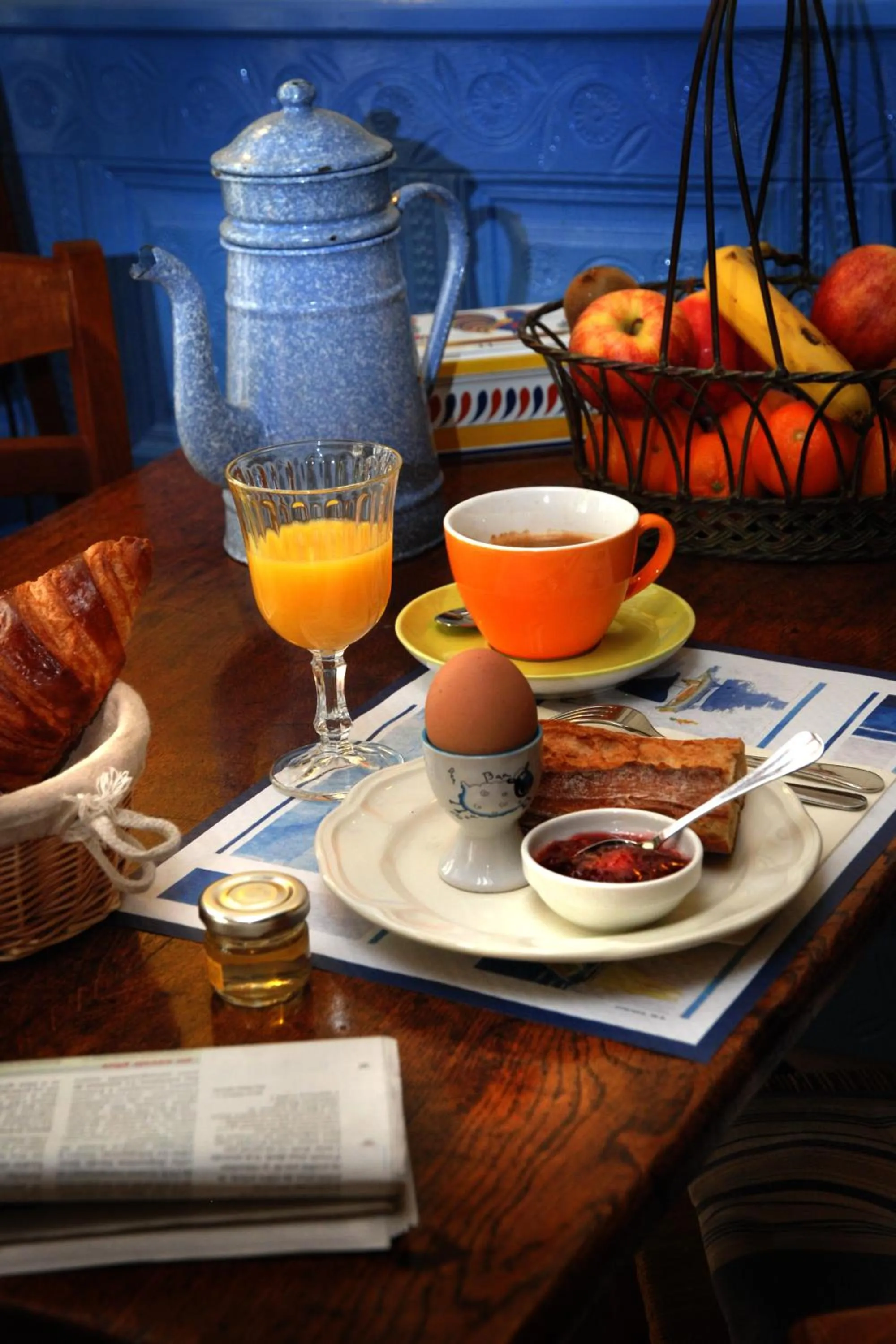 Breakfast in Logis Cote Loire - Auberge Ligerienne