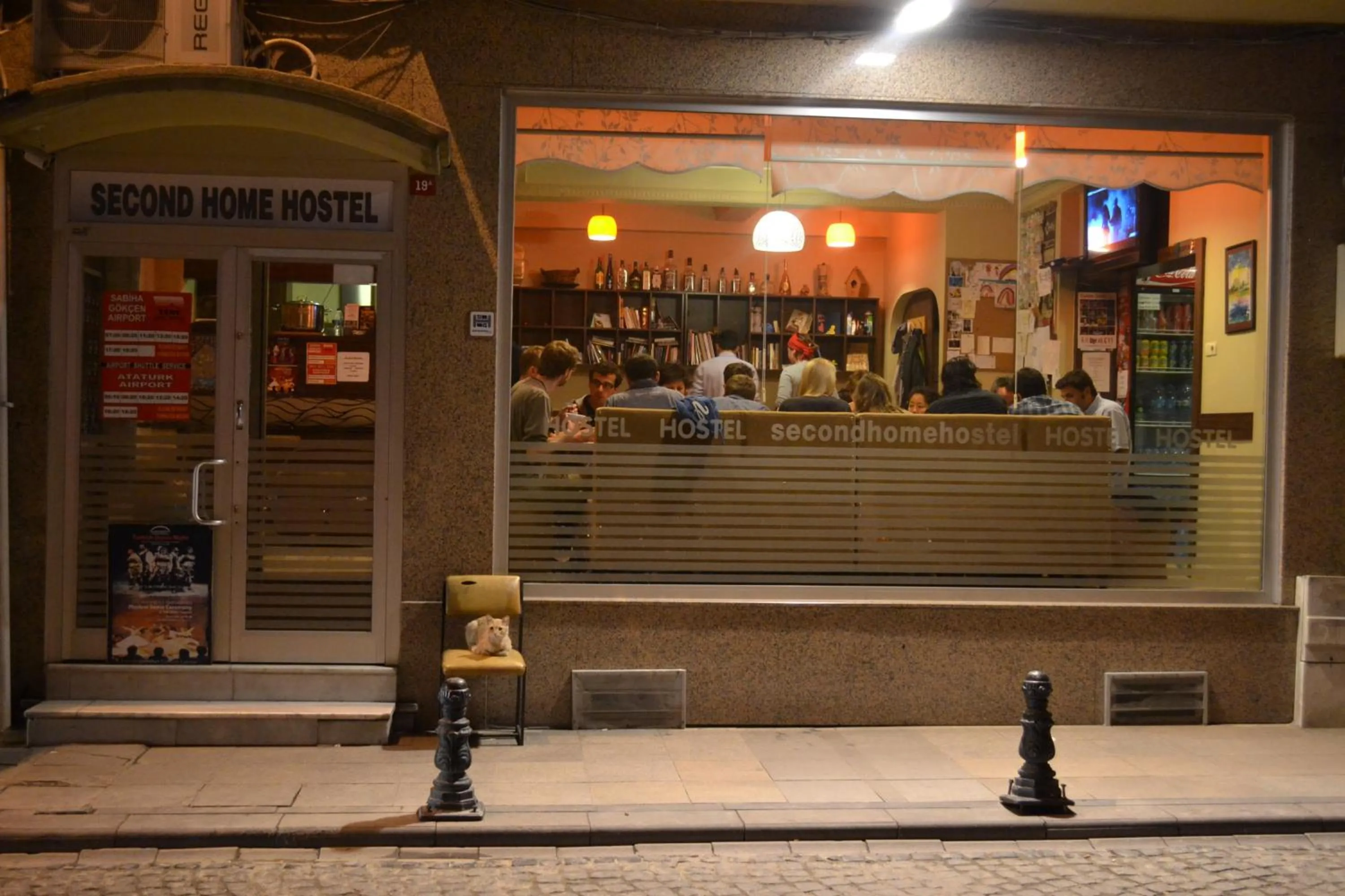 Facade/entrance in Second Home Hostel