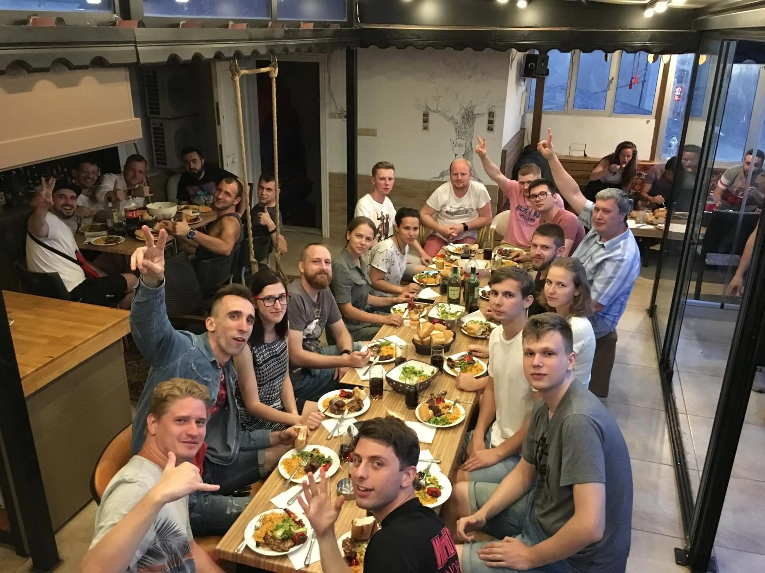 BBQ facilities in Second Home Hostel