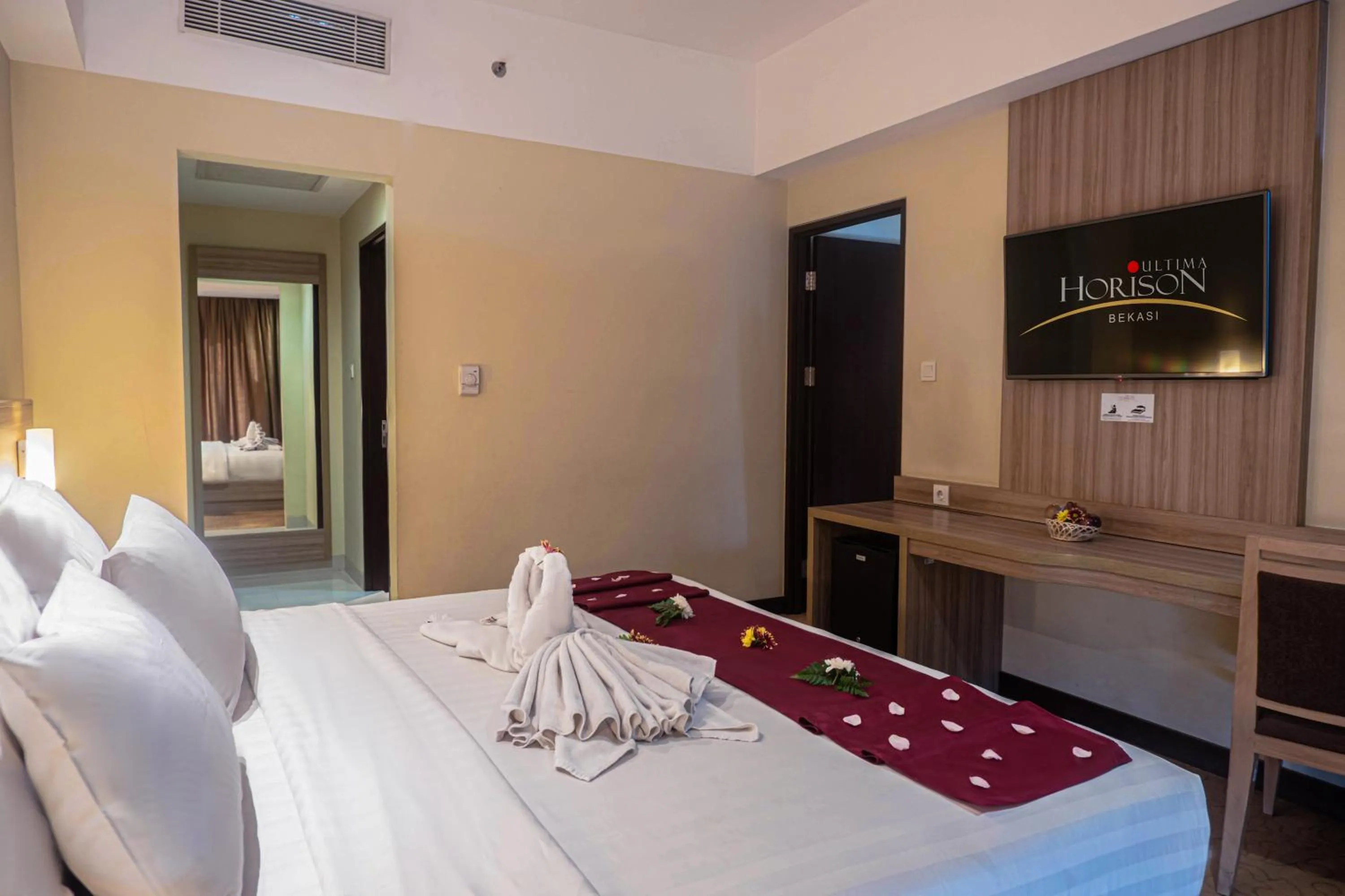 Bed in Hotel Horison Ultima Bekasi