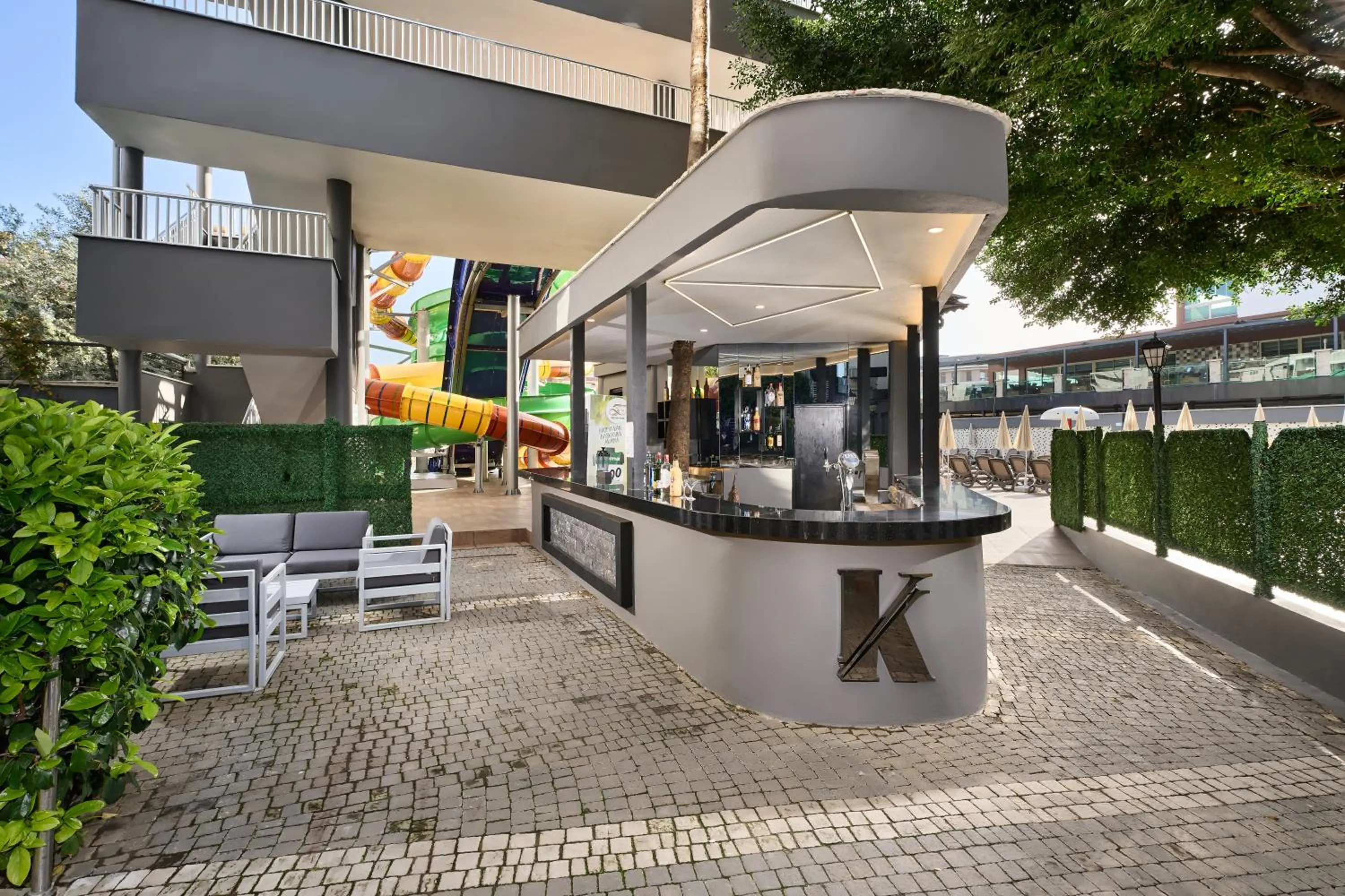 Lounge or bar in Kaila Beach Hotel - All Inclusive