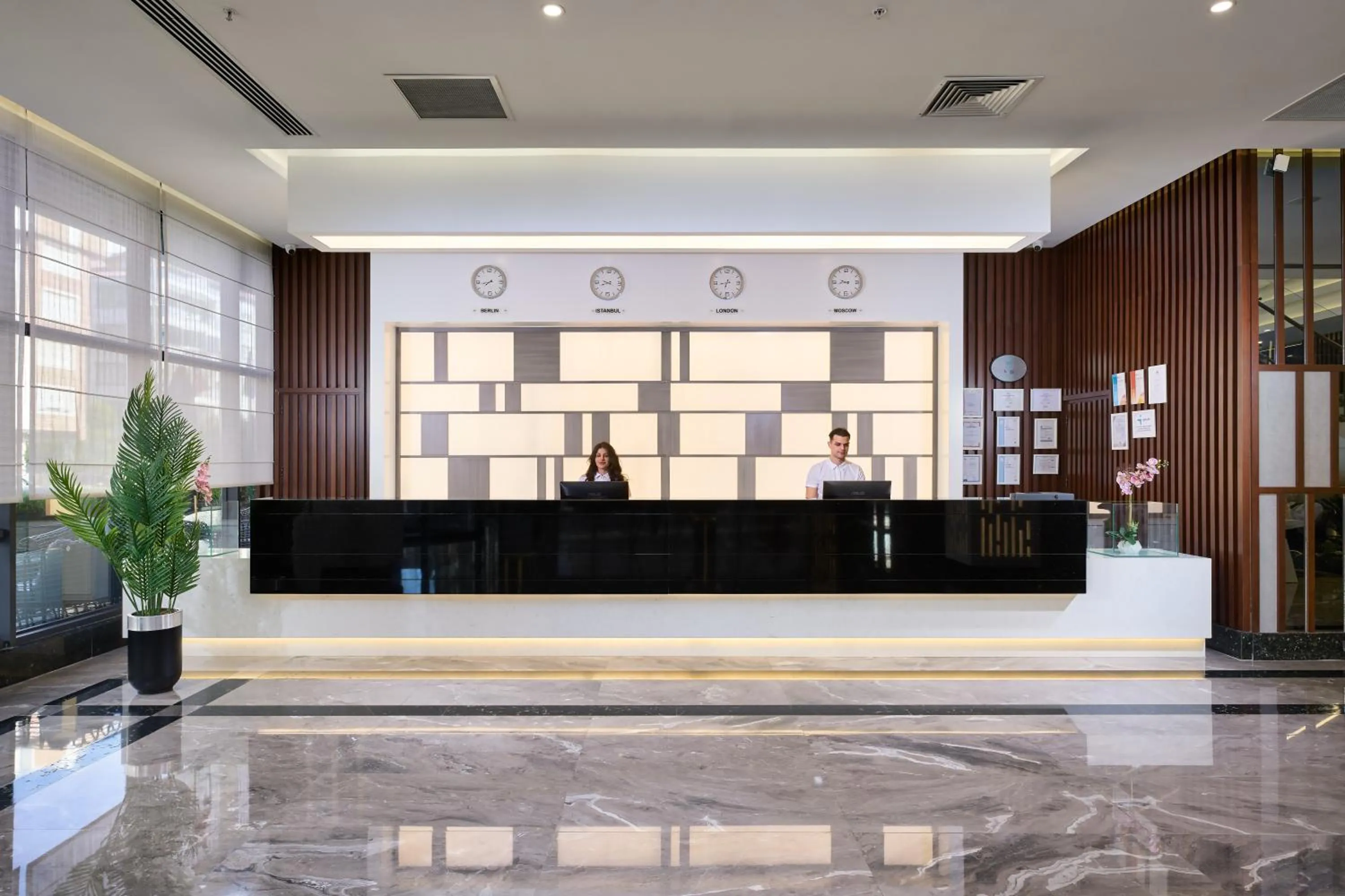 Facade/entrance in Kaila Beach Hotel - All Inclusive