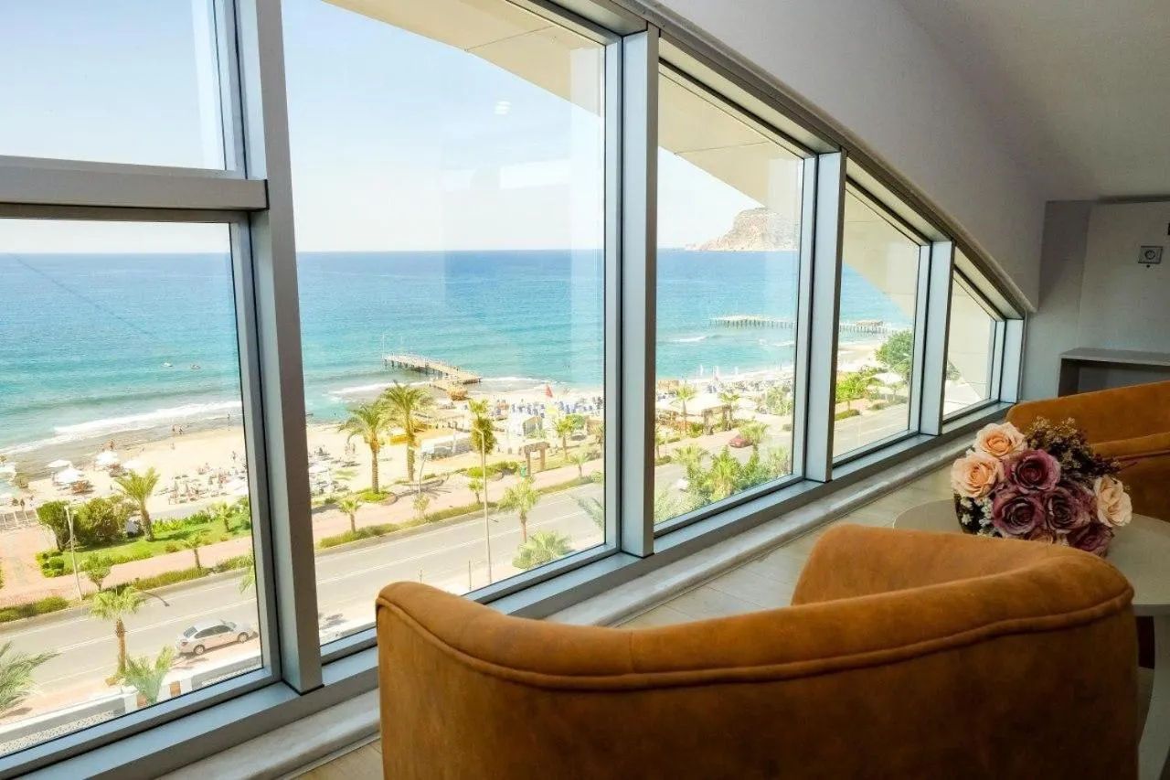 Seating area in Kaila Beach Hotel - All Inclusive