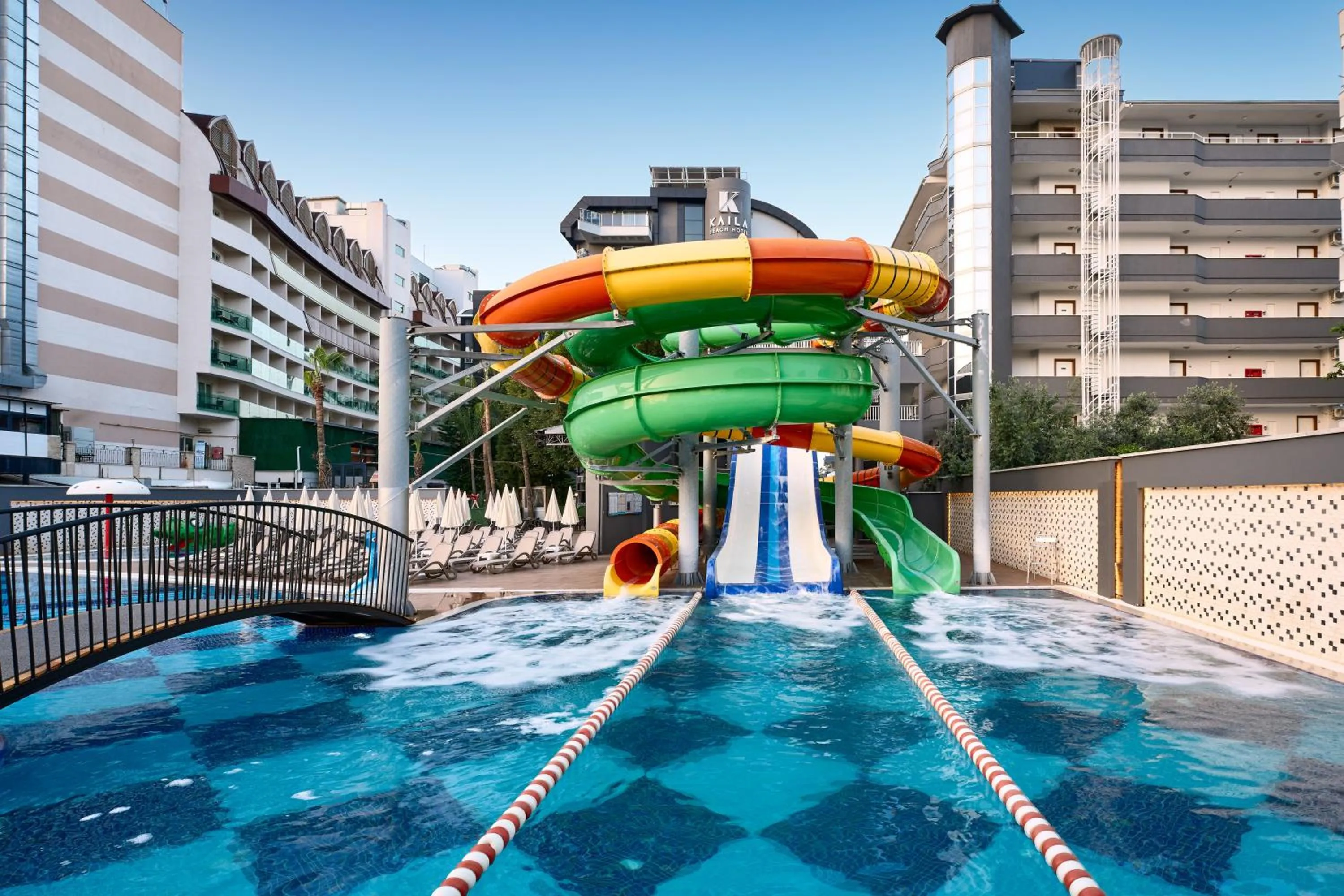 Swimming pool in Kaila Beach Hotel - All Inclusive