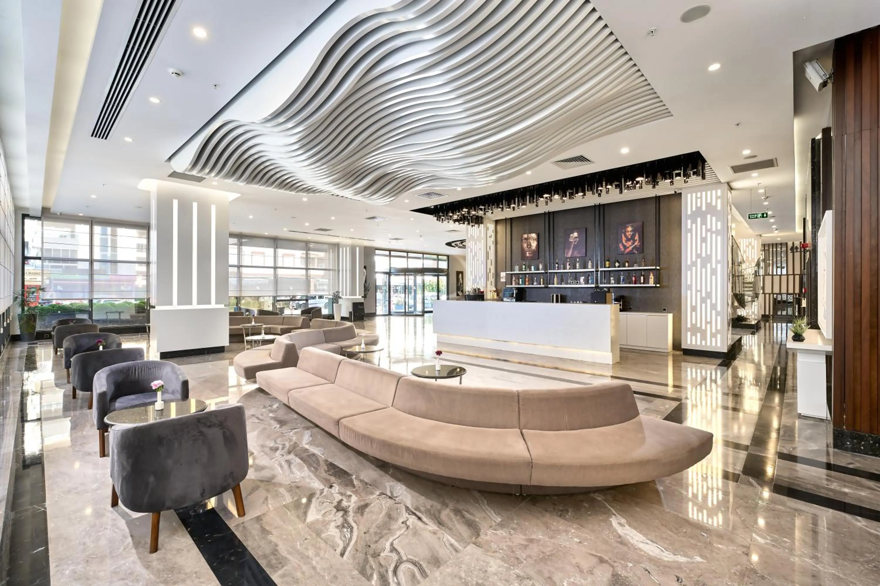 Facade/entrance in Kaila Beach Hotel - All Inclusive