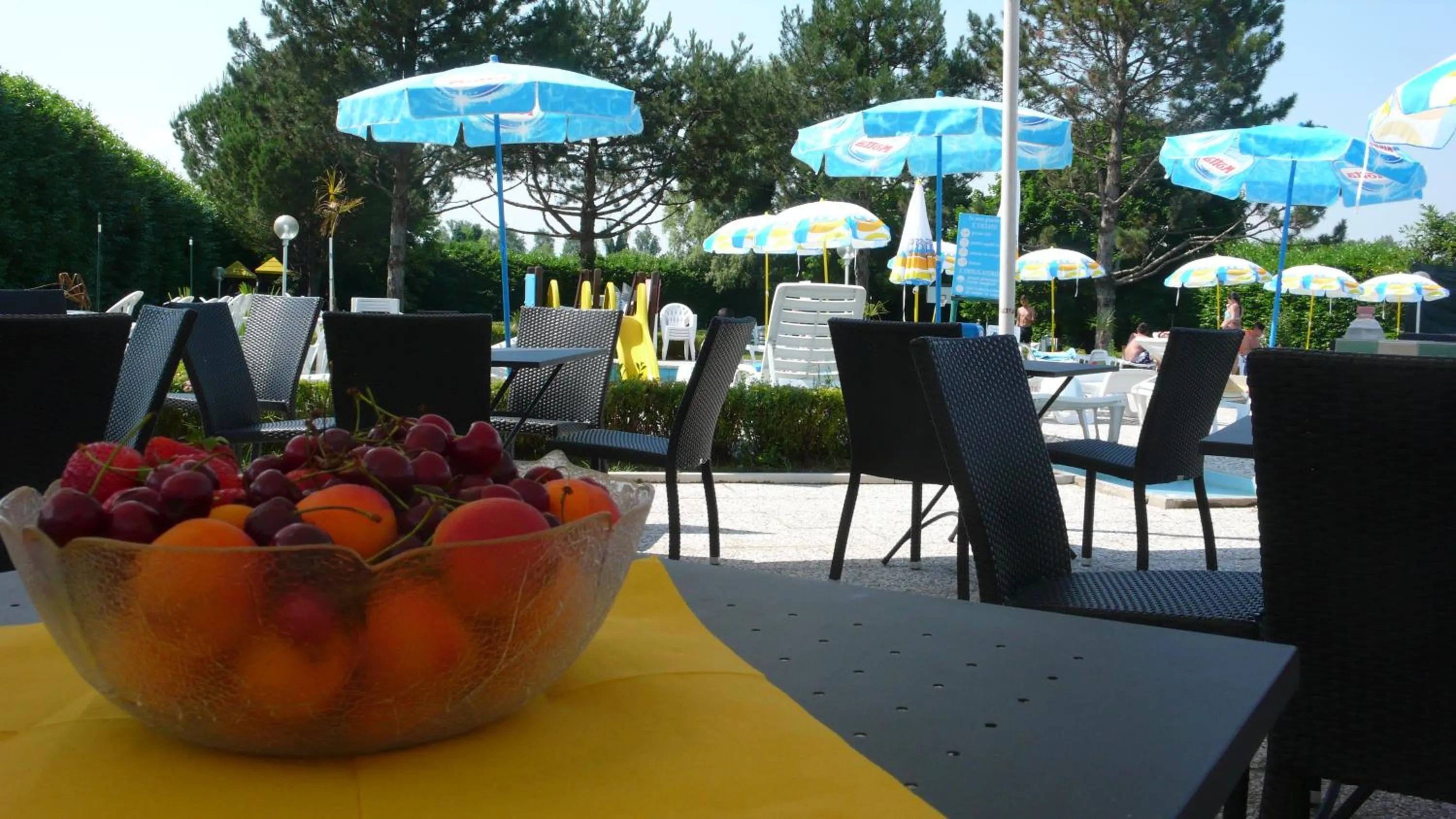 Patio in Hotel Sporting