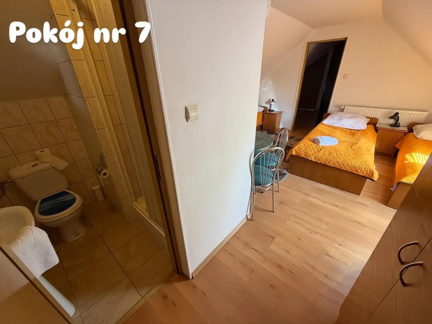 Bed in VITA Augustów