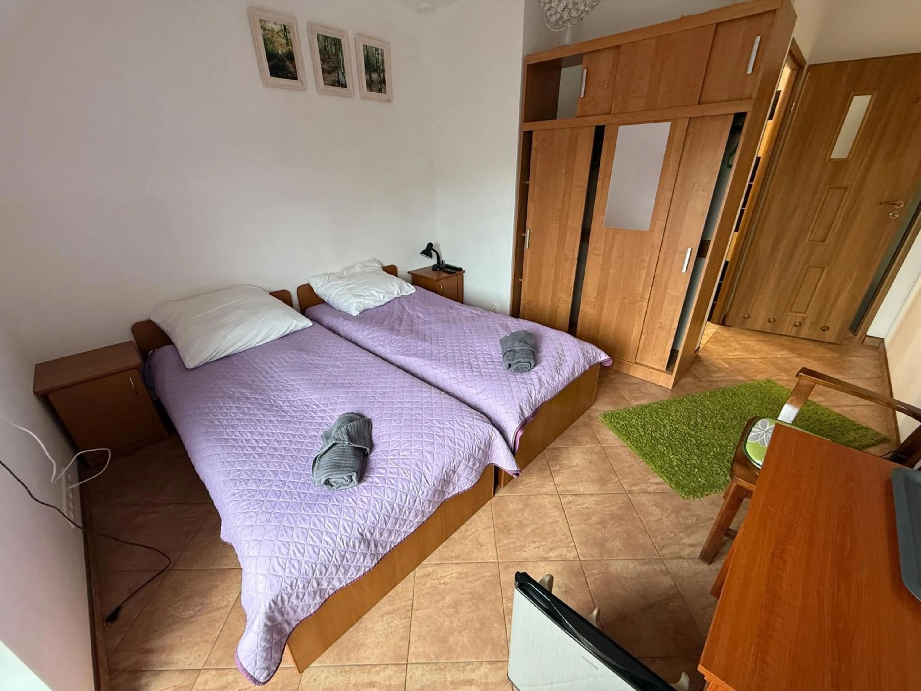 Bed in VITA Augustów