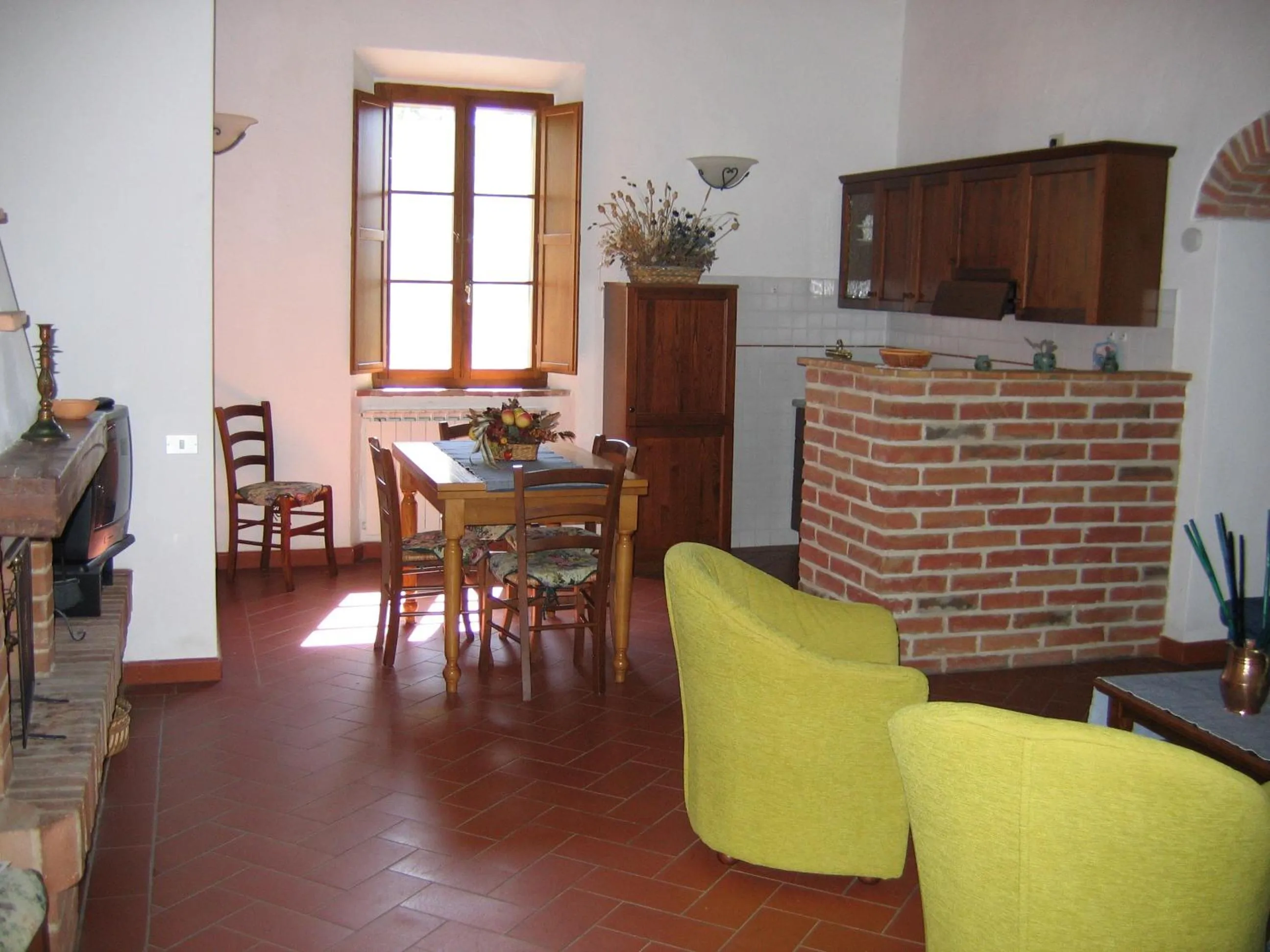 Kitchen or kitchenette in Podere La Chiusella B&B