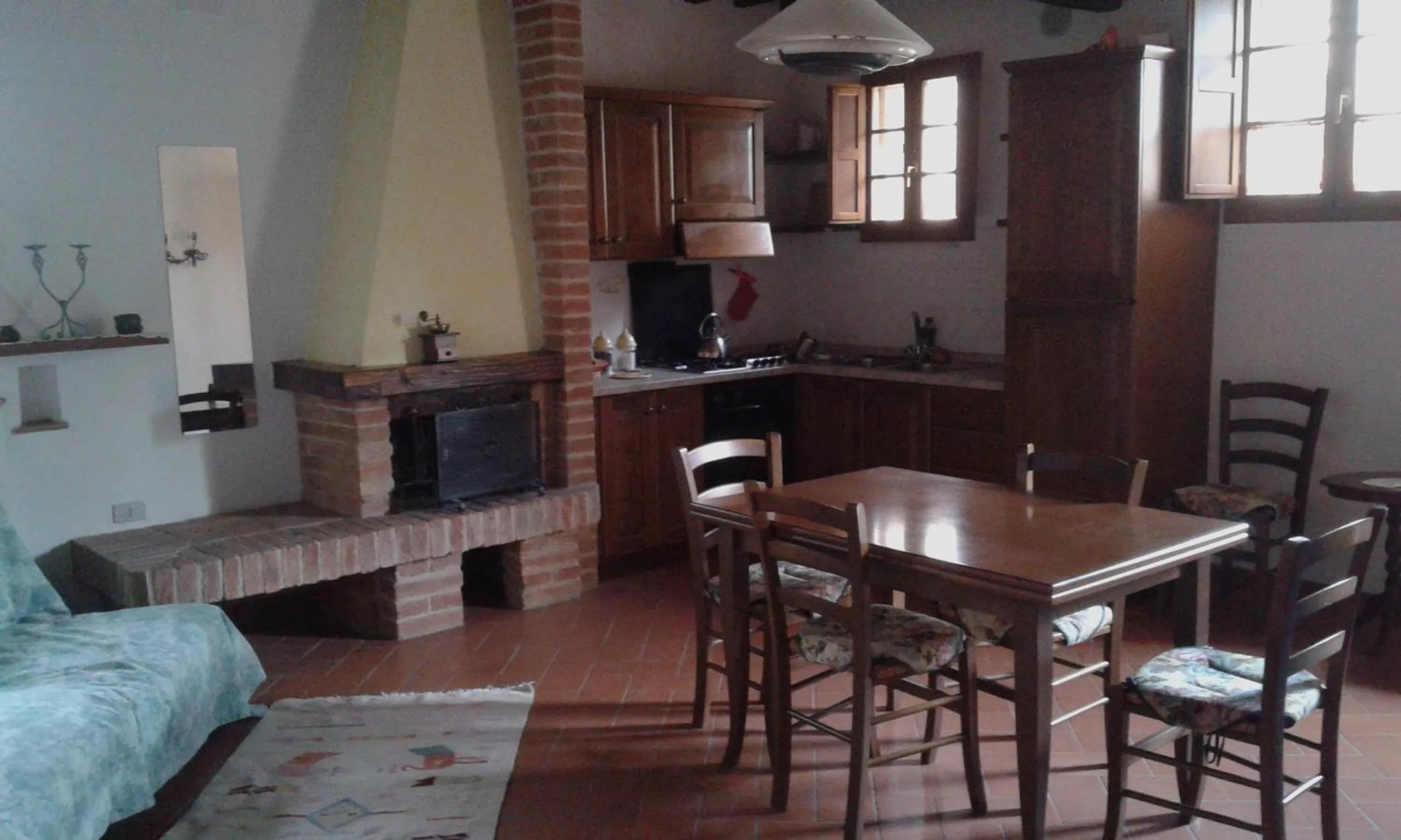 Dining area in Podere La Chiusella B&B