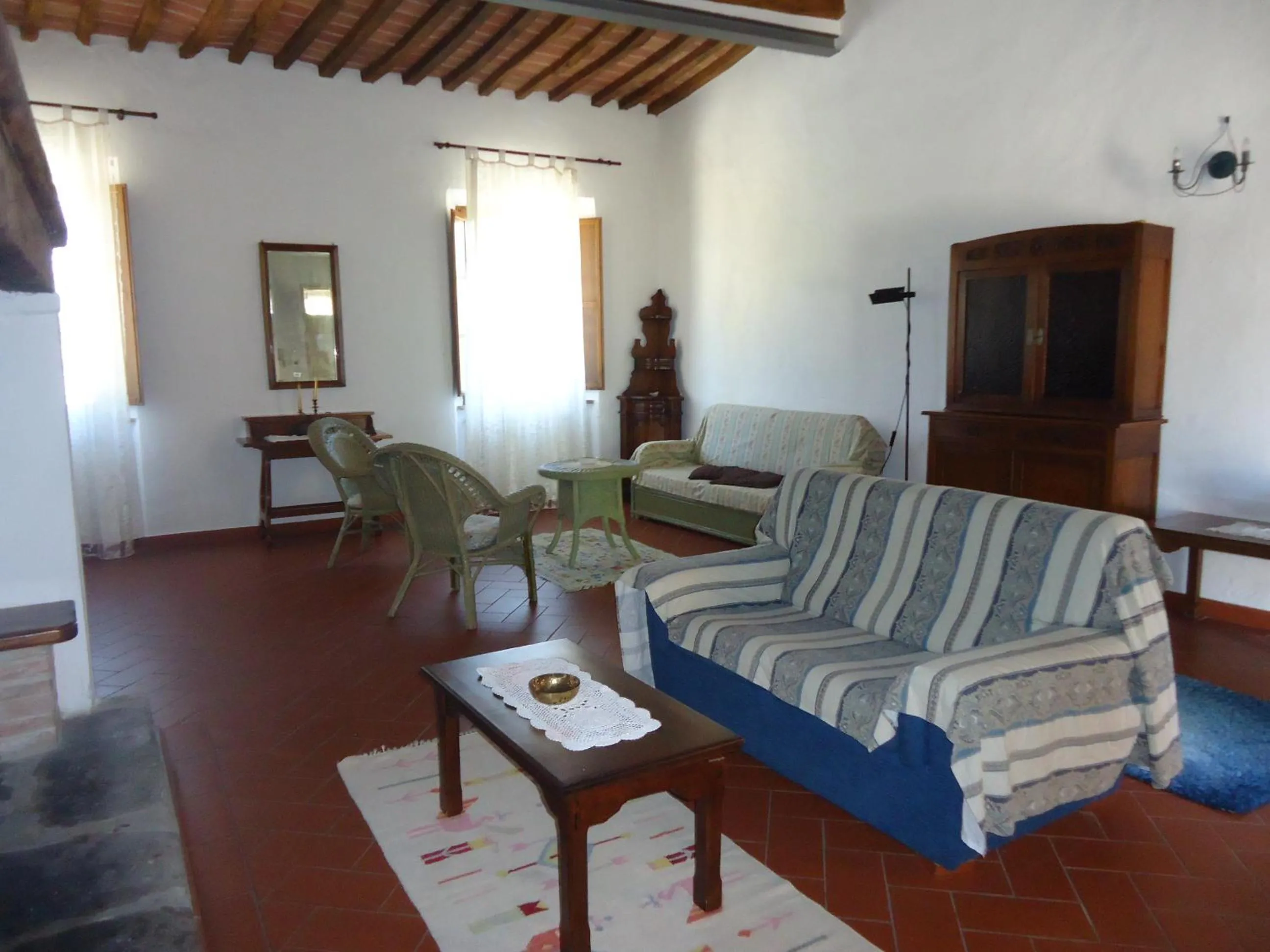 Living room in Podere La Chiusella B&B