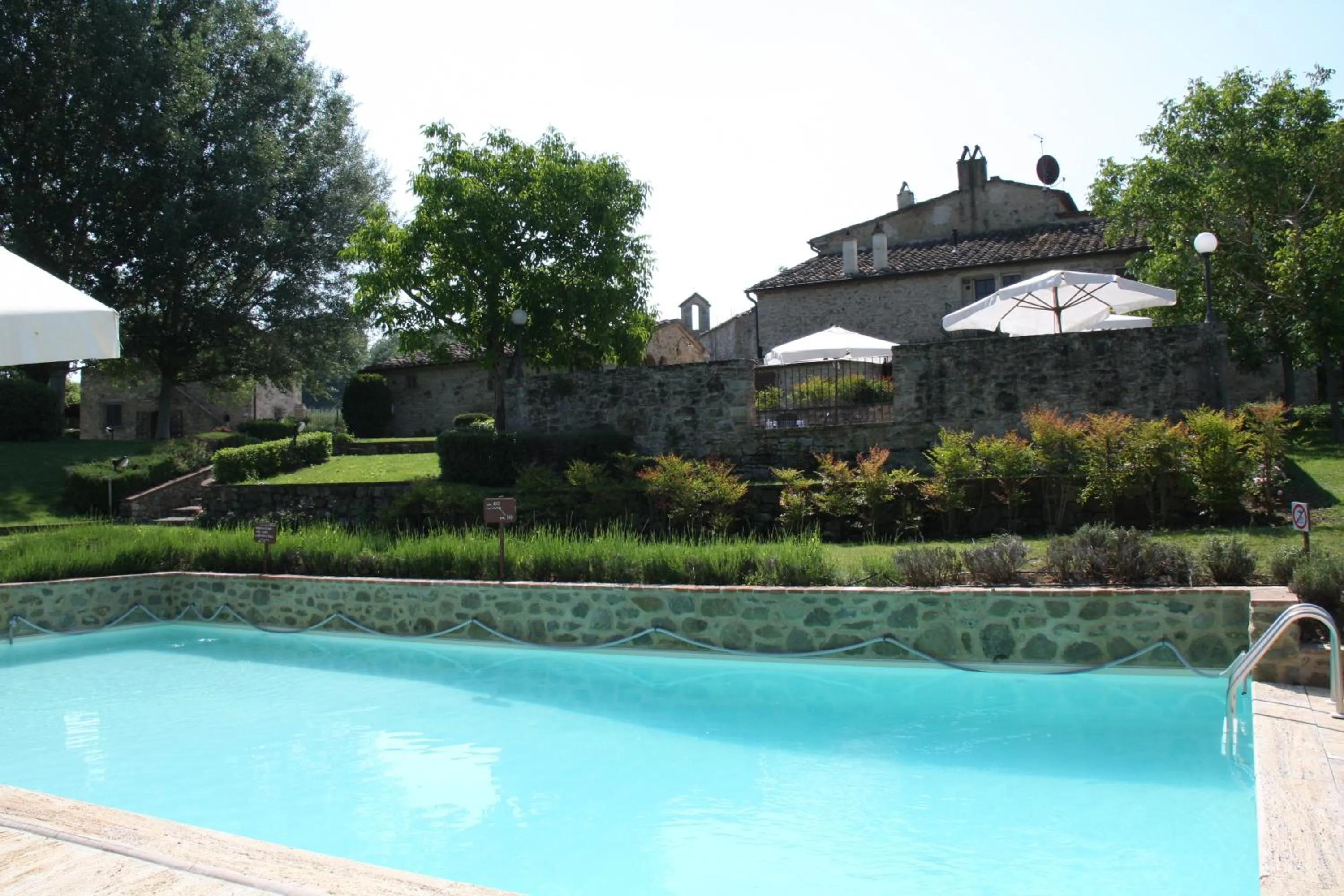 Swimming pool in Podere La Chiusella B&B