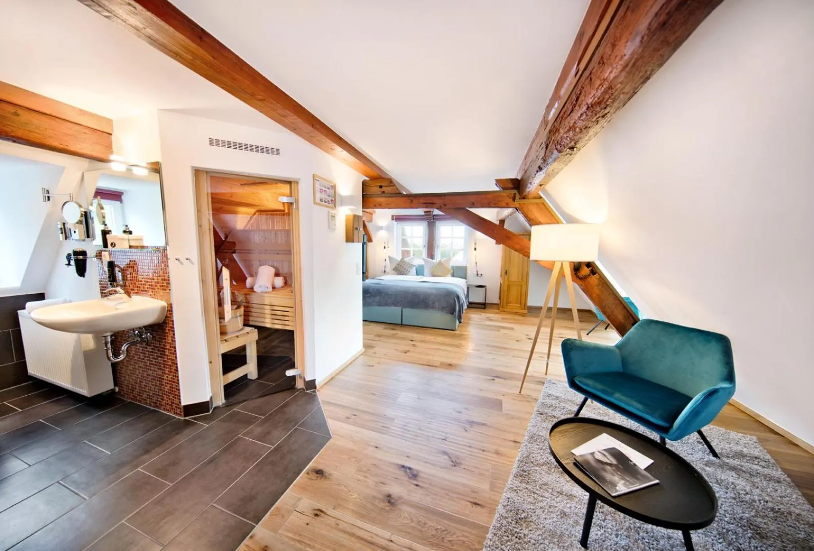 Spa and wellness centre/facilities, Bed in Jordan's Untermühle