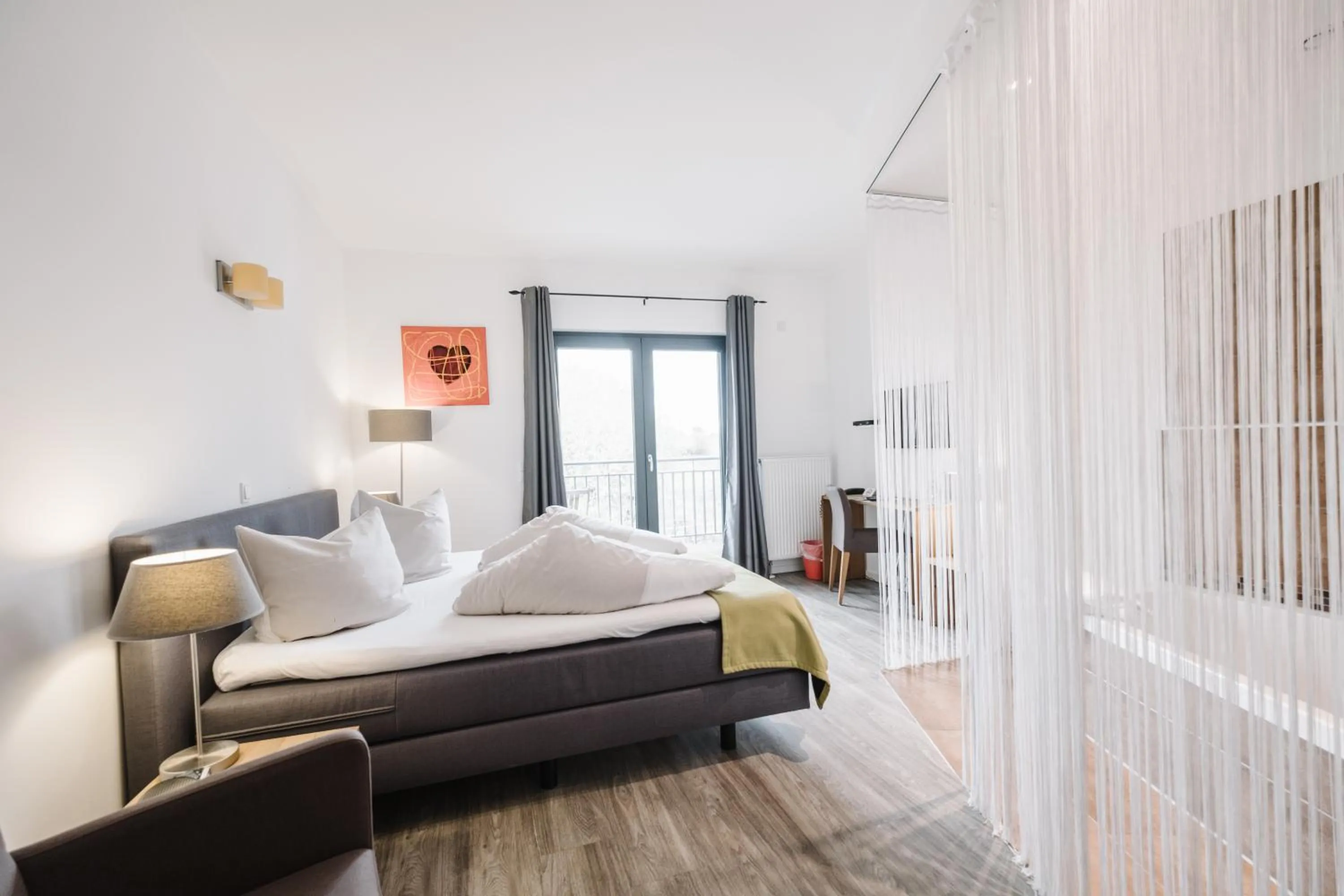 Bed in Jordan's Untermühle